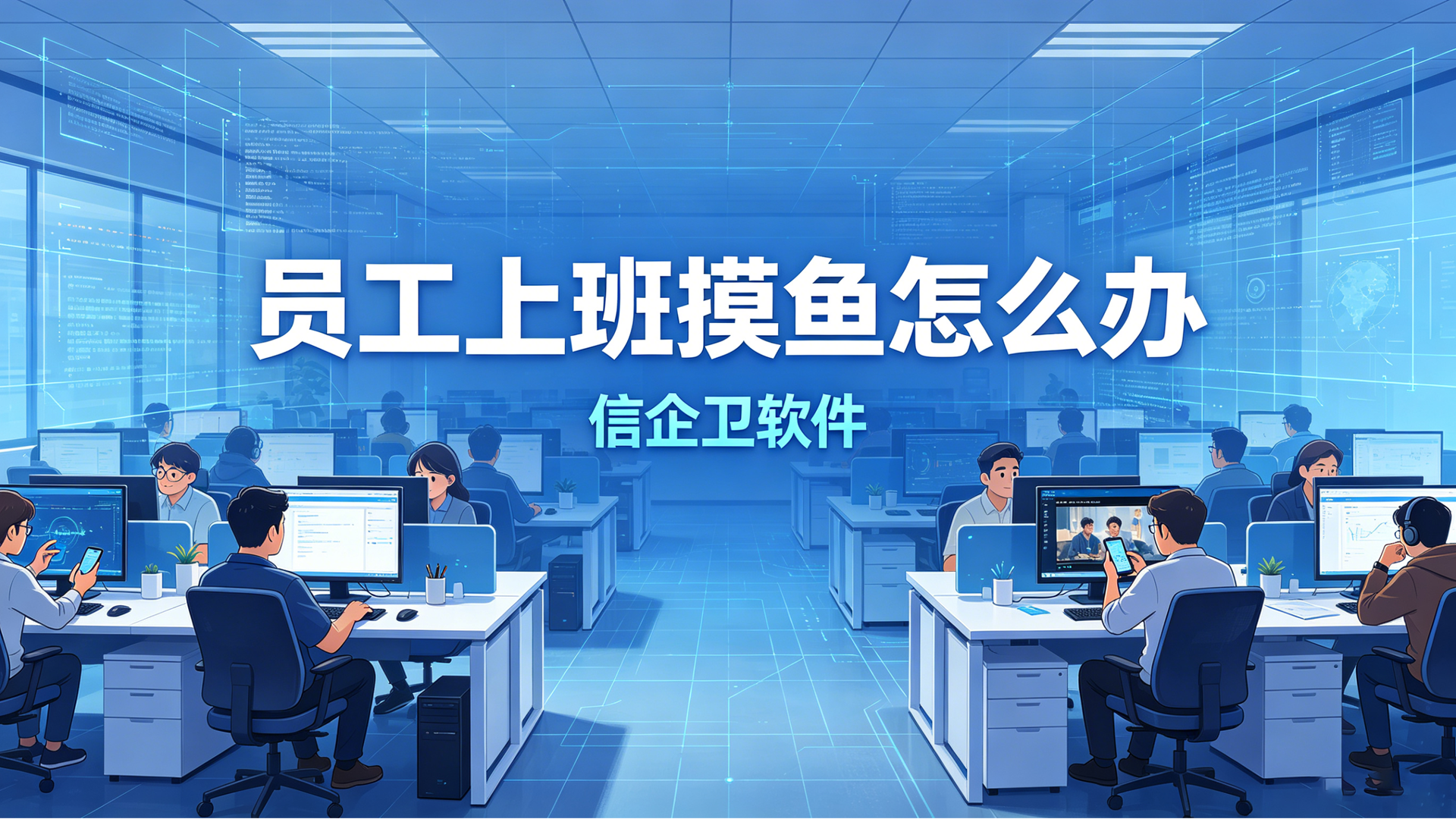 员工上班摸鱼怎么办？教你用上网行为管理软件轻松监控上班状态，