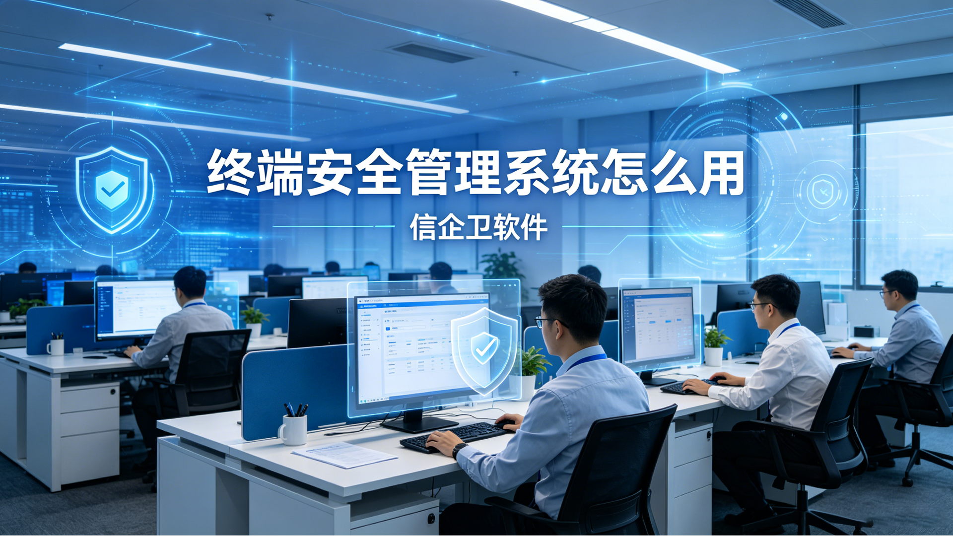 终端安全管理系统怎么用？电脑监控软件集中管控所有终端，降低内部风险！