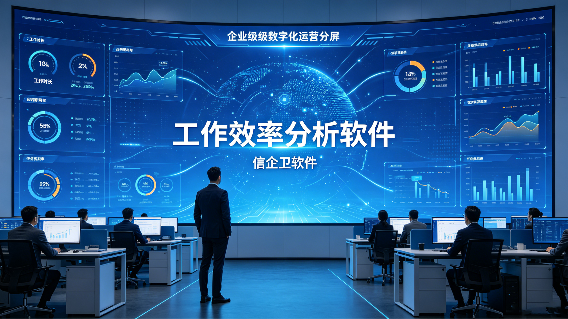 工作效率分析软件？上网行为管理系统精准分析工作习惯，帮助管理决策！