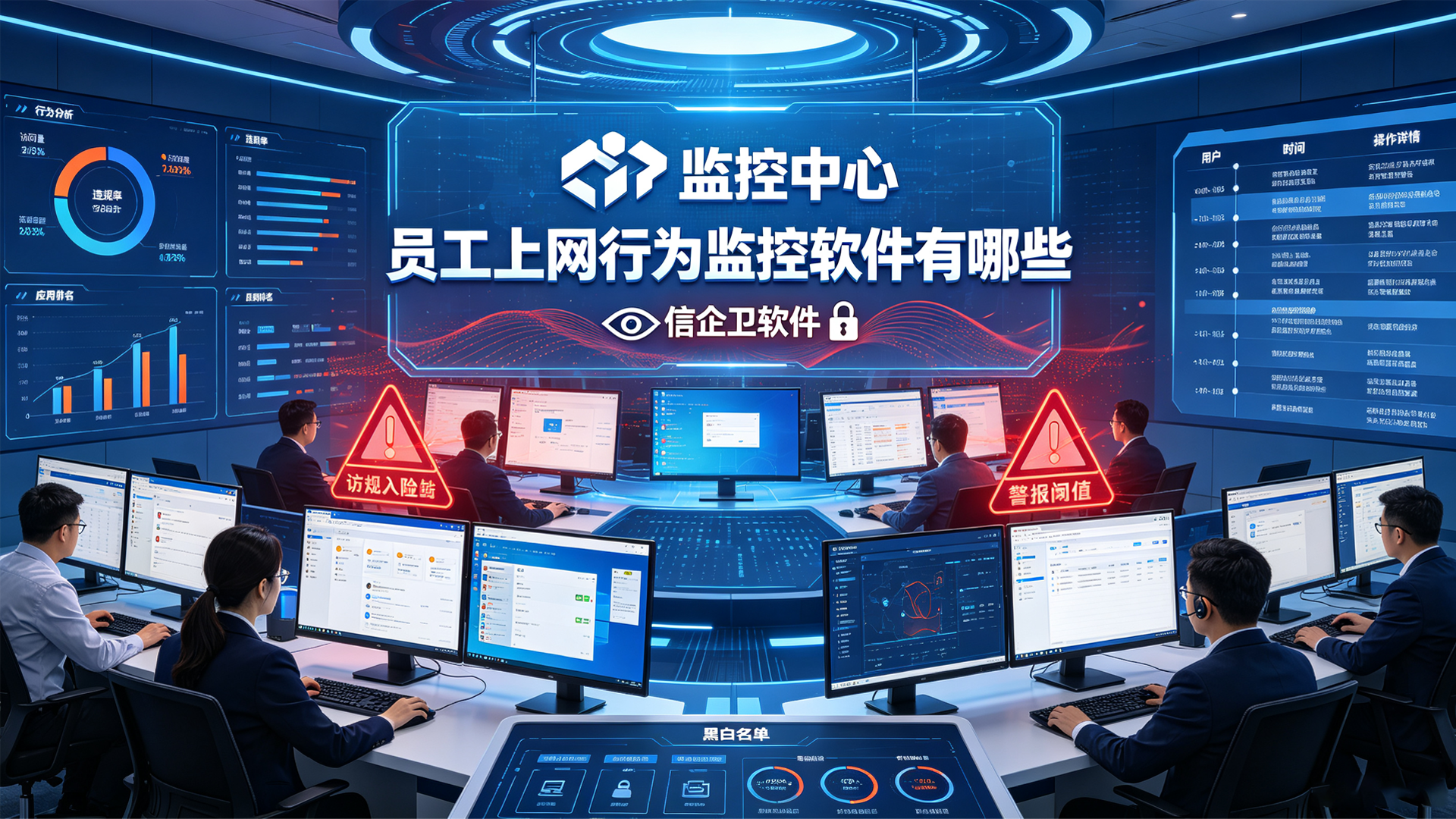 员工上网行为监控软件有哪些？推荐五款员工上网行为监控软件，码住不亏