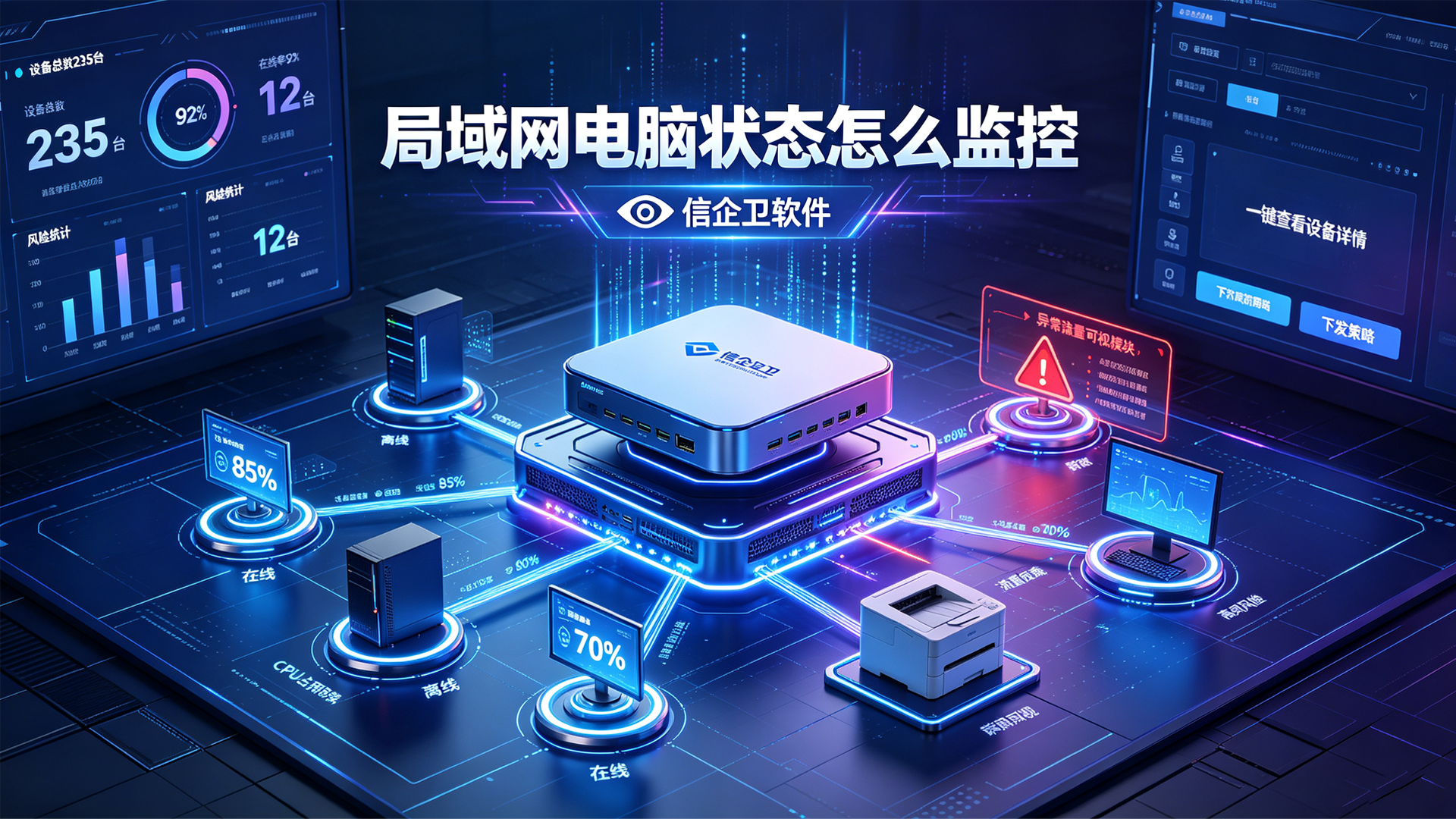 局域网电脑状态怎么监控？5款黑马级的局域网监控软件分享，测好用