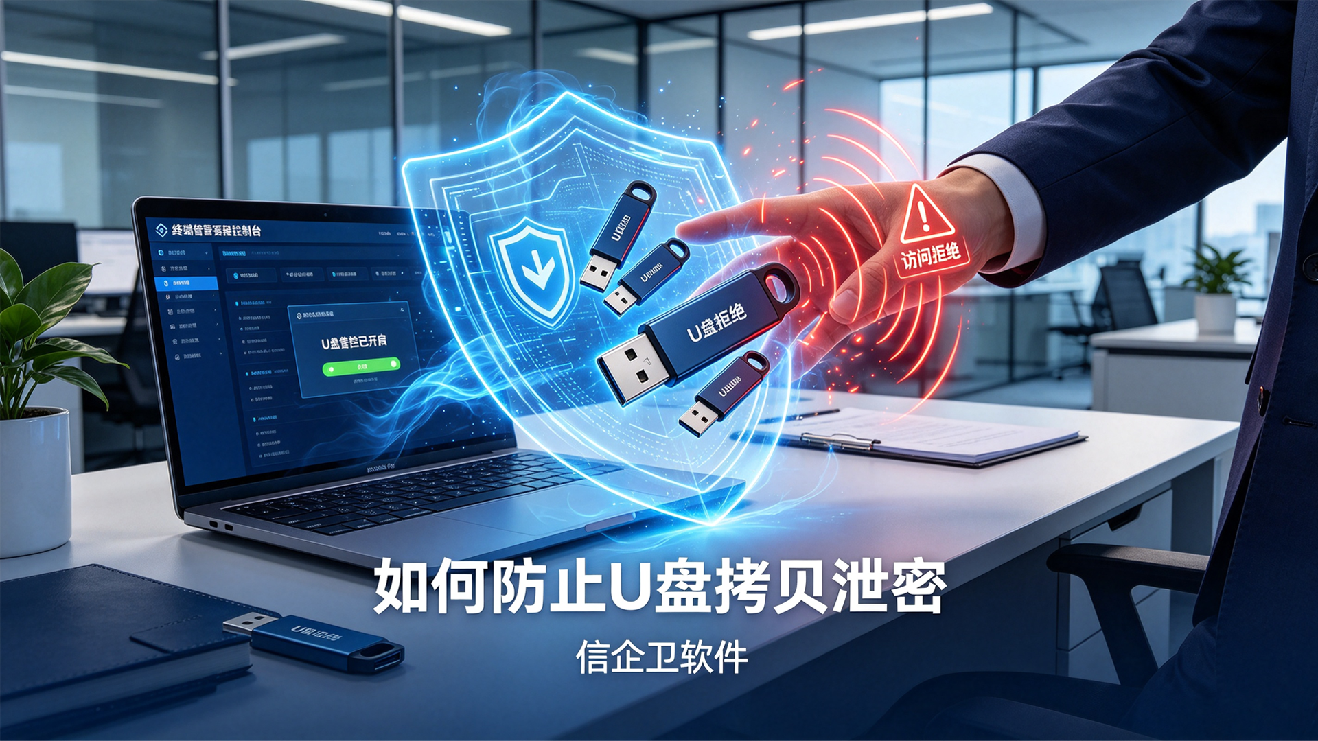 如何防止U盘拷贝泄密？这几招最管用，让员工再也无法偷偷拷走公司文件