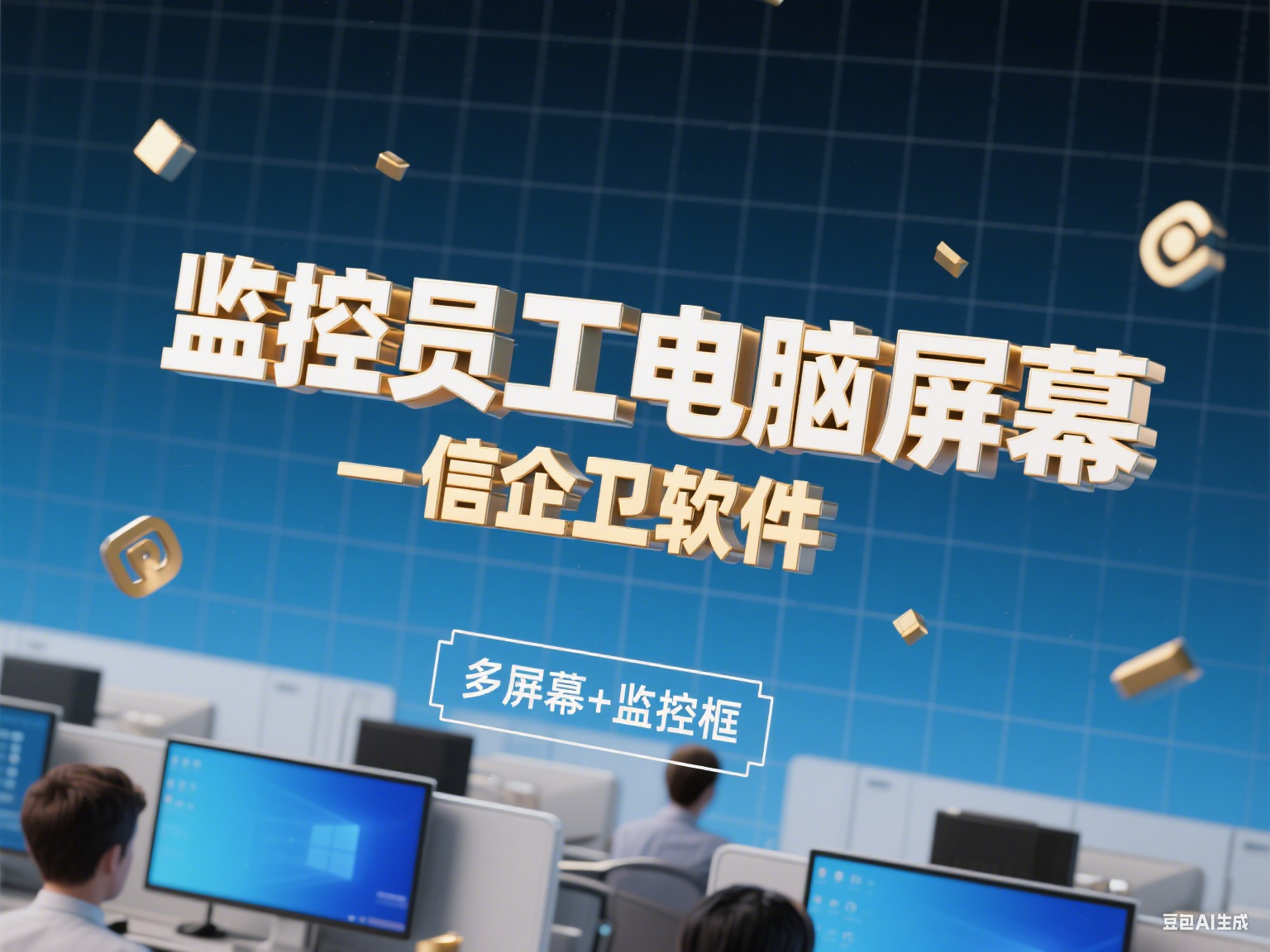员工电脑屏幕可以监控吗?分享3招电脑监控方法,步骤简单好上手