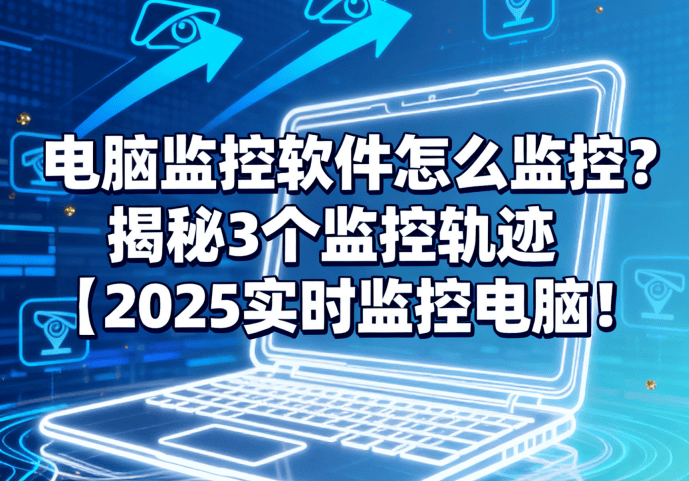  电脑监控软件怎么监控?揭秘3个监控轨迹|2025实时监控电脑!