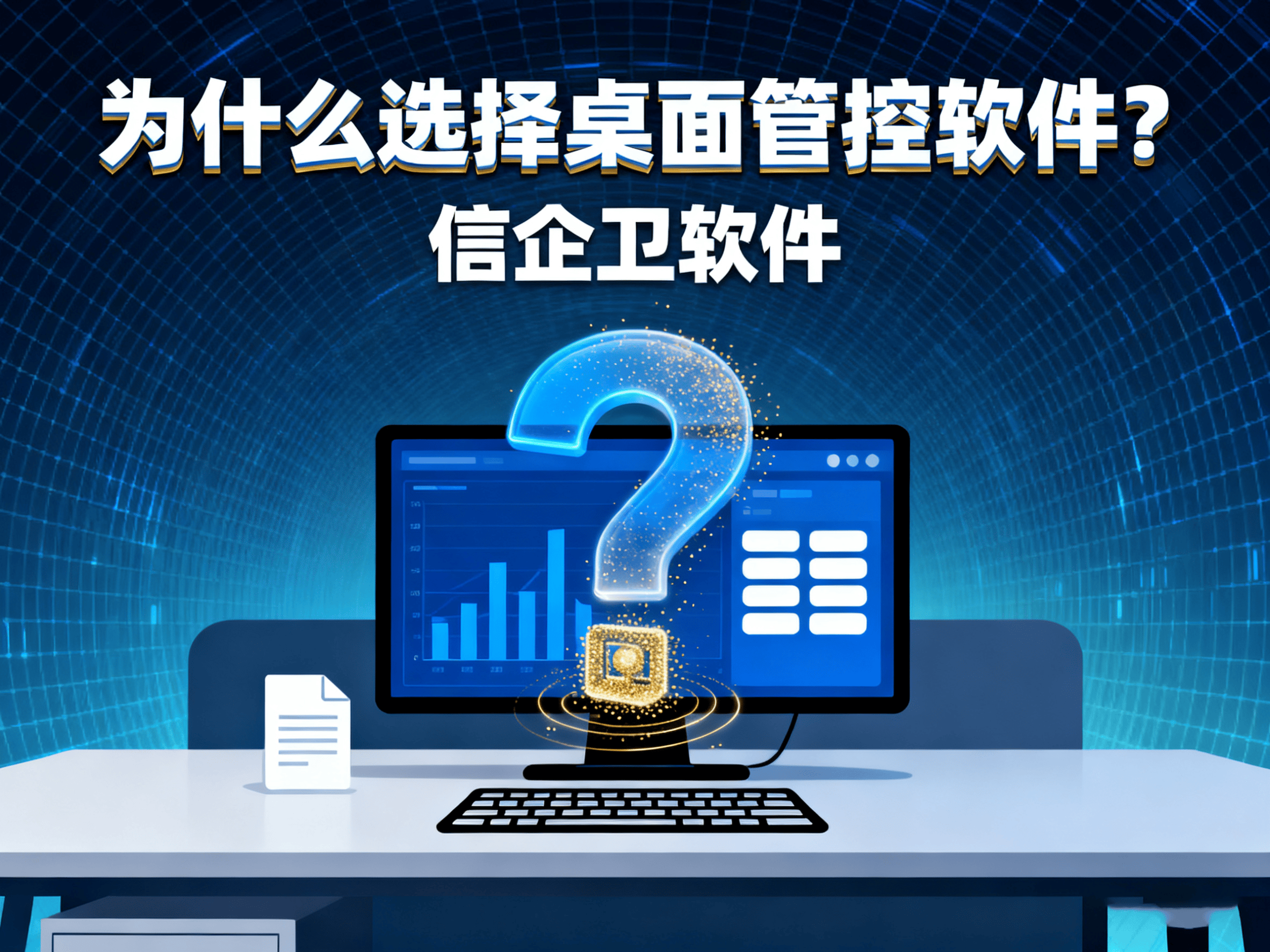 企业电脑桌面管控软件：告别混乱，高效管理只需这几步！
