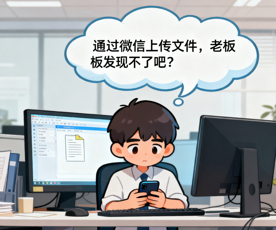 员工通过微信泄密公司文件数据？如何管控，用什么电脑监