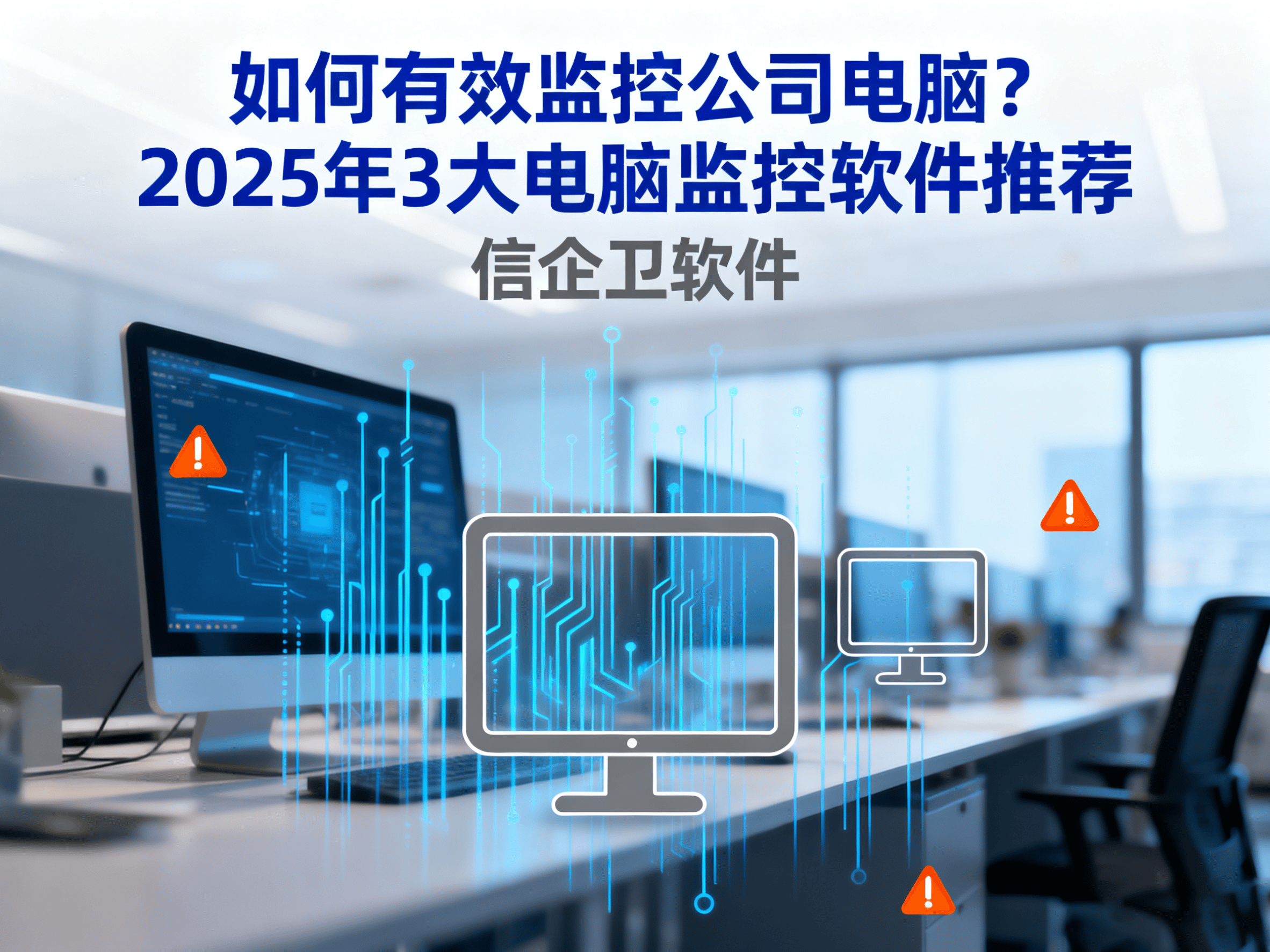 如何有效监控公司电脑？2025年3大电脑监控软件推荐 
