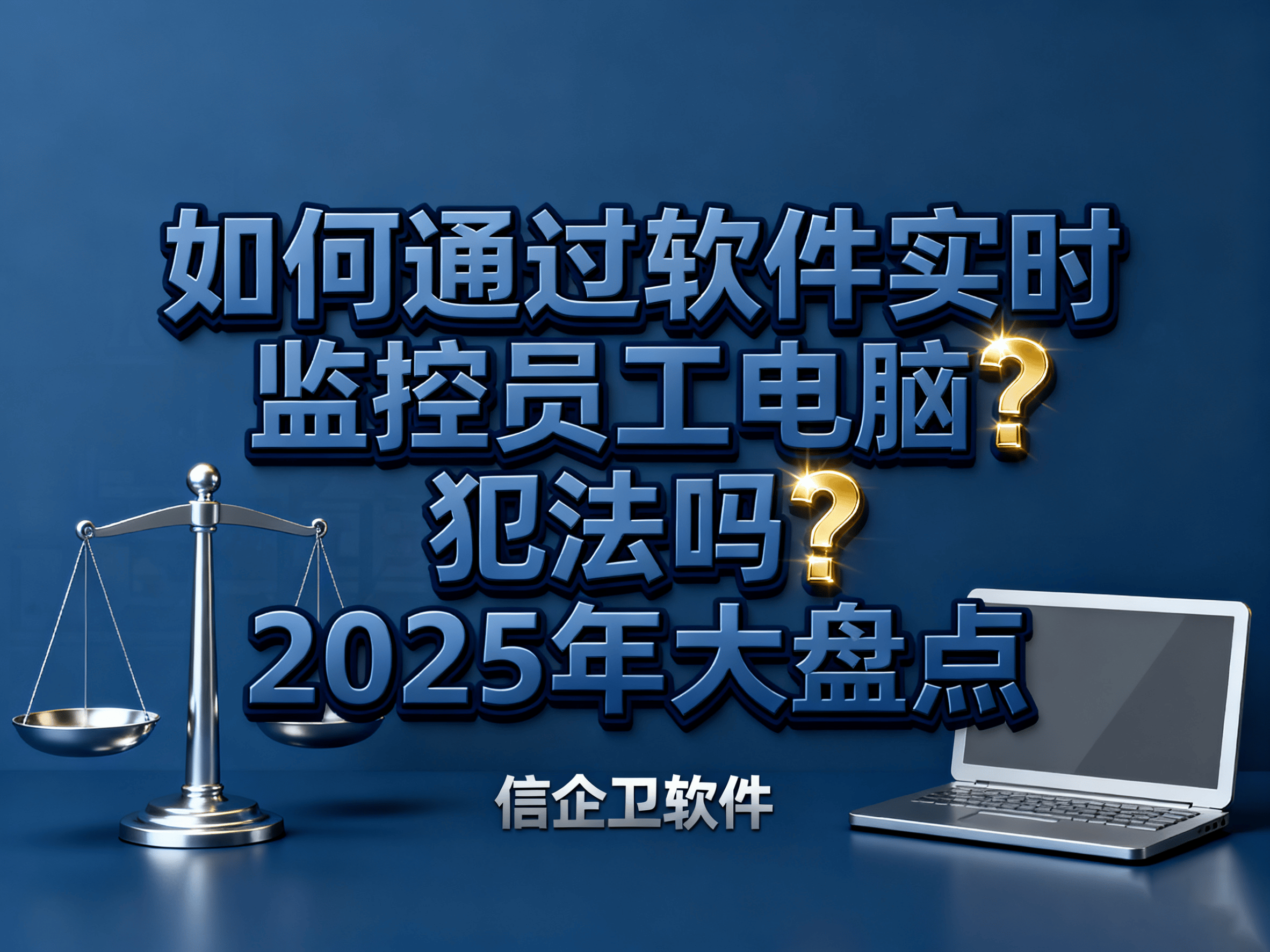 如何通过软件实时监控员工电脑？犯法吗？2025年大盘点 