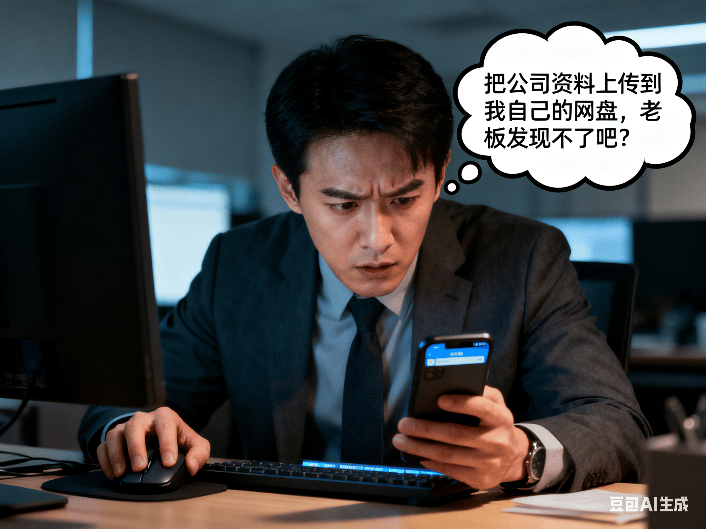 企业员工泄密公司资料如何管控？信企卫文件加密软件邮箱