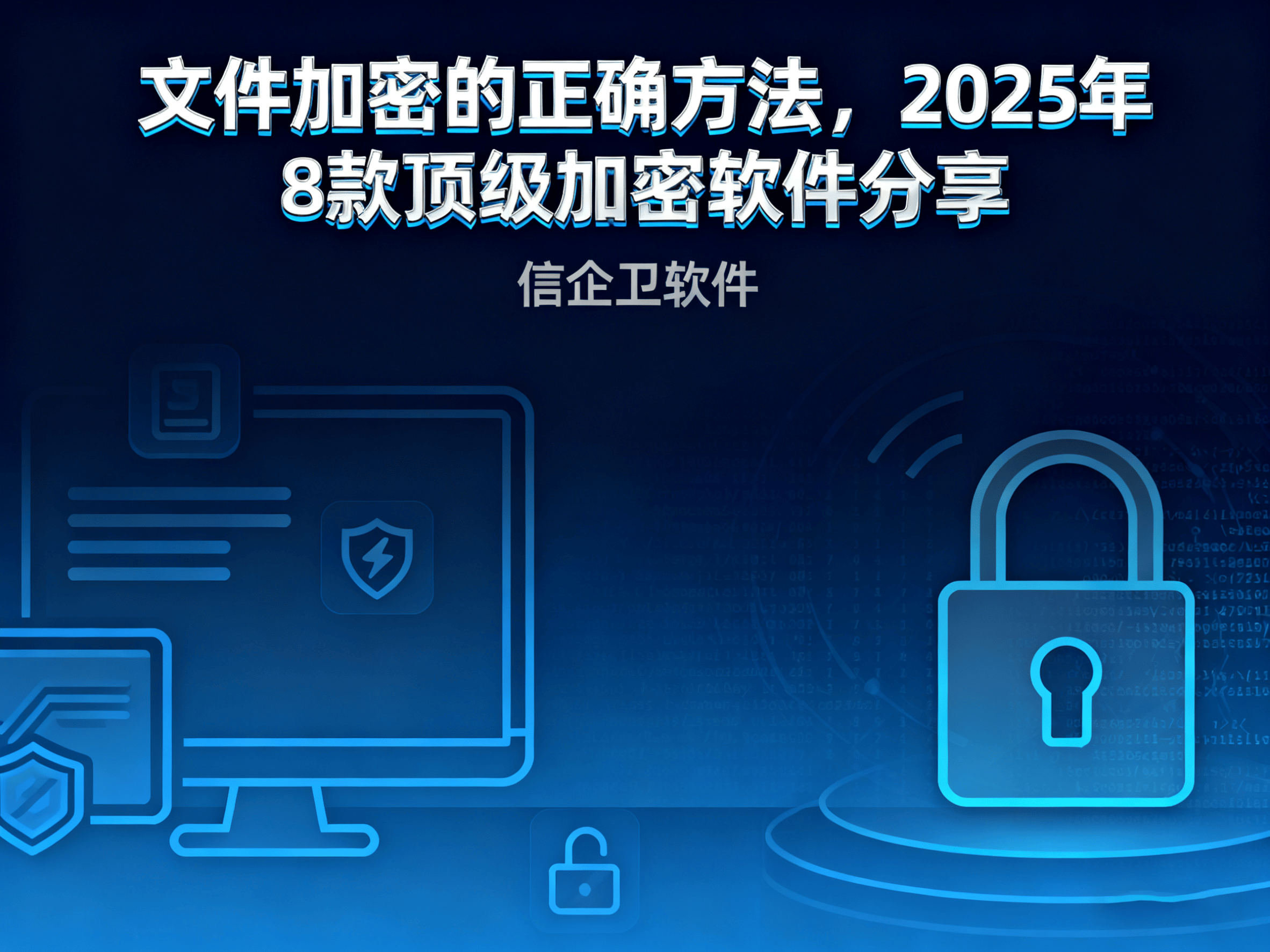 文件加密的正确方法，2025年8款顶级加密软件分享，确保数据隐私