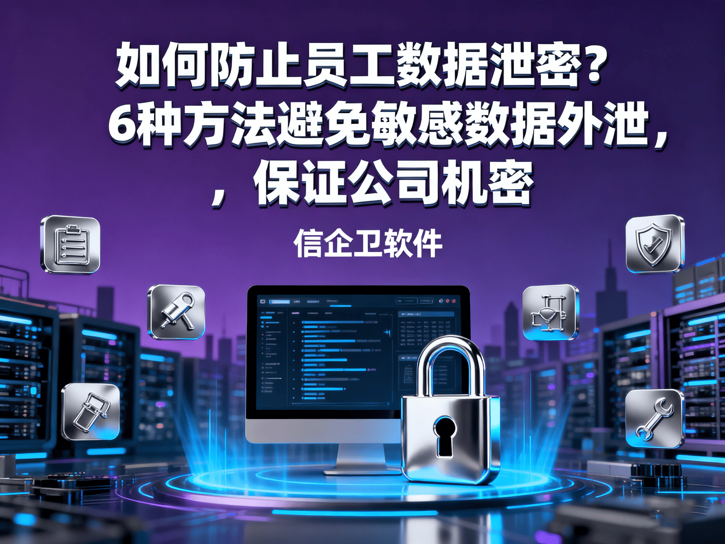 如何防止员工数据泄密？6种方法避免敏感数据外泄，保证公司机密