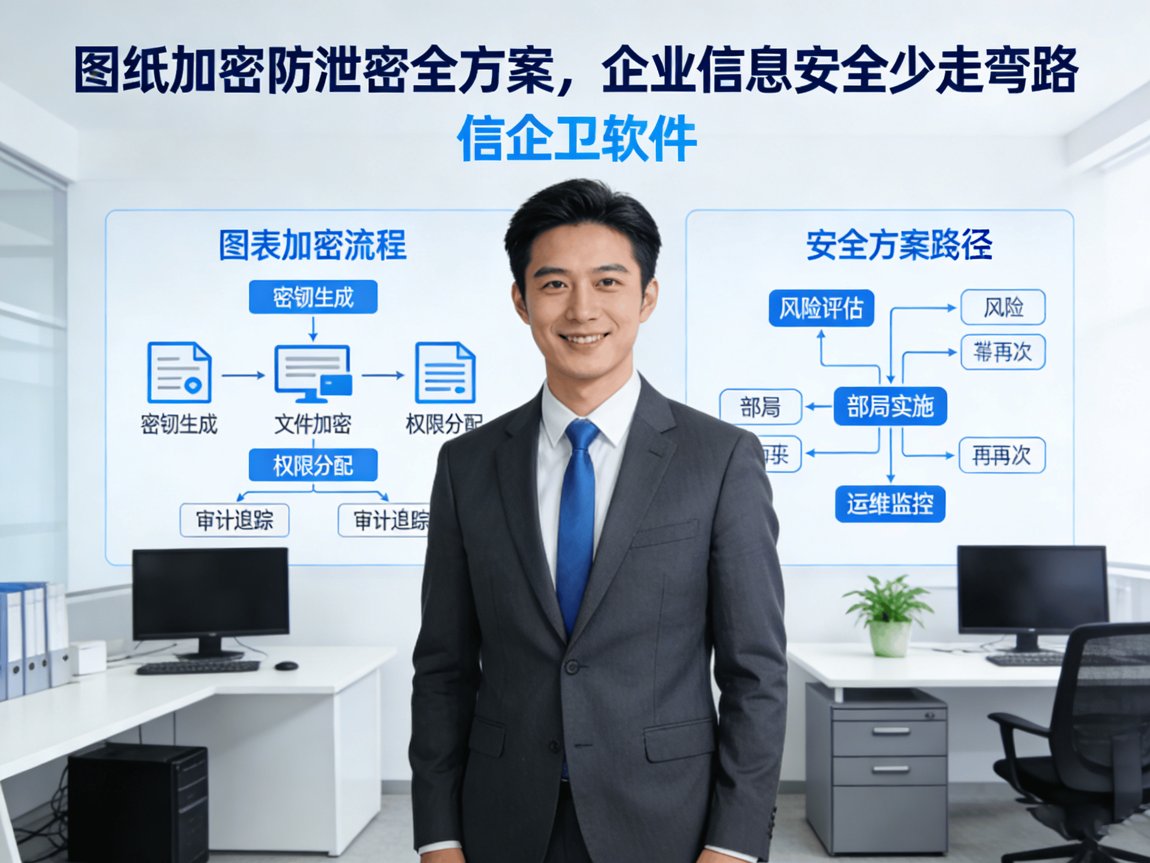 图纸加密防泄密全方案，企业信息安全少走弯路，这套方案被频繁收藏
