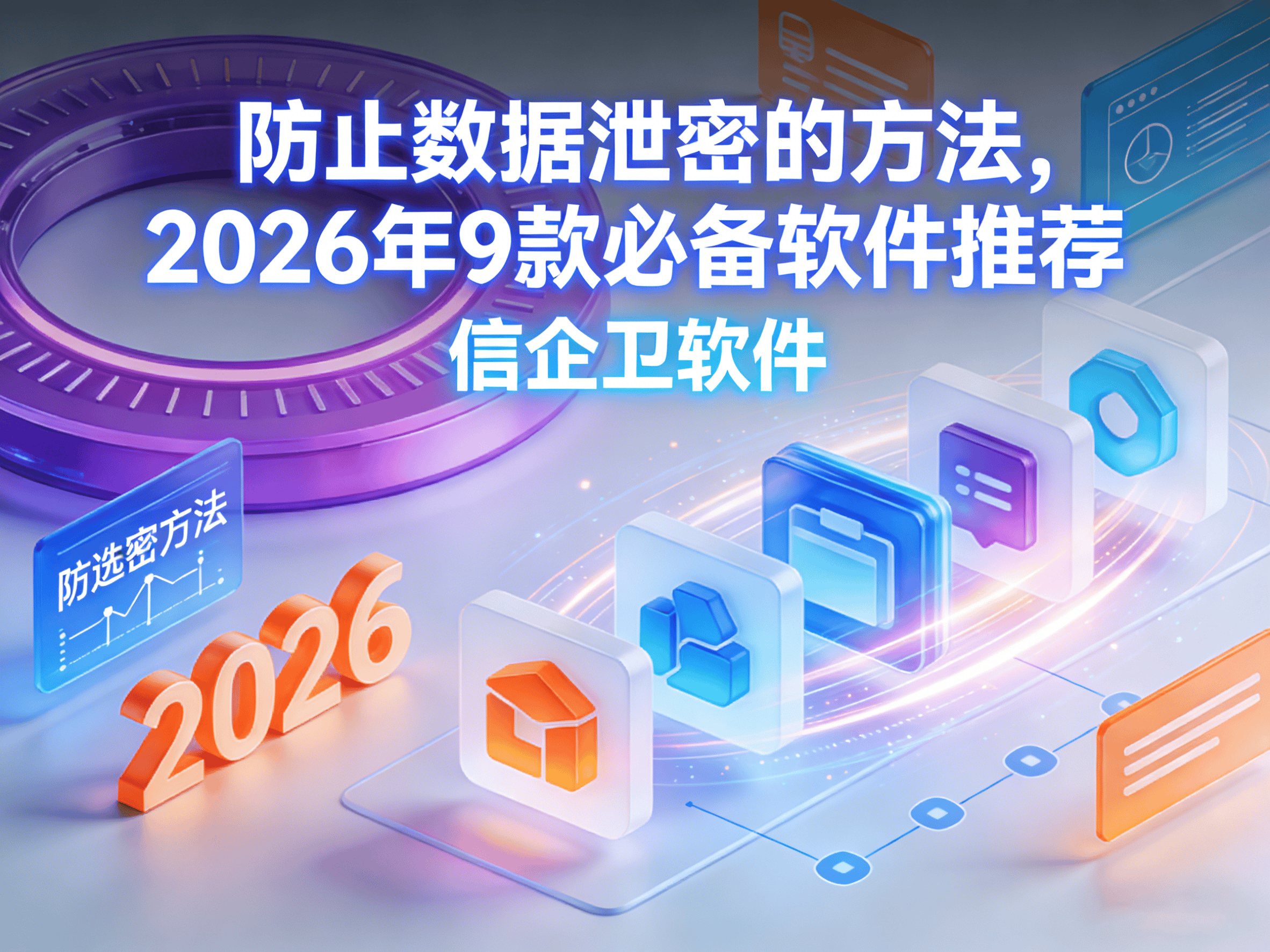 防止数据泄密的方法，2026年9款防泄密必备软件推荐，实战观察