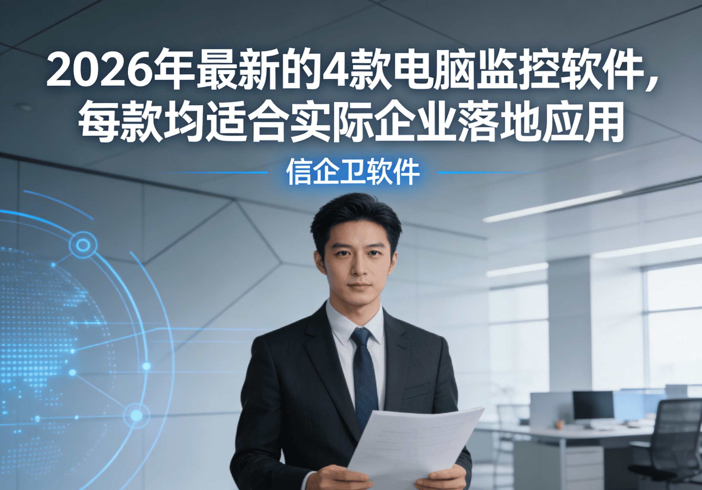 2026最新电脑监控软件推荐，4款员工屏幕管理效率提升，可操作的数据