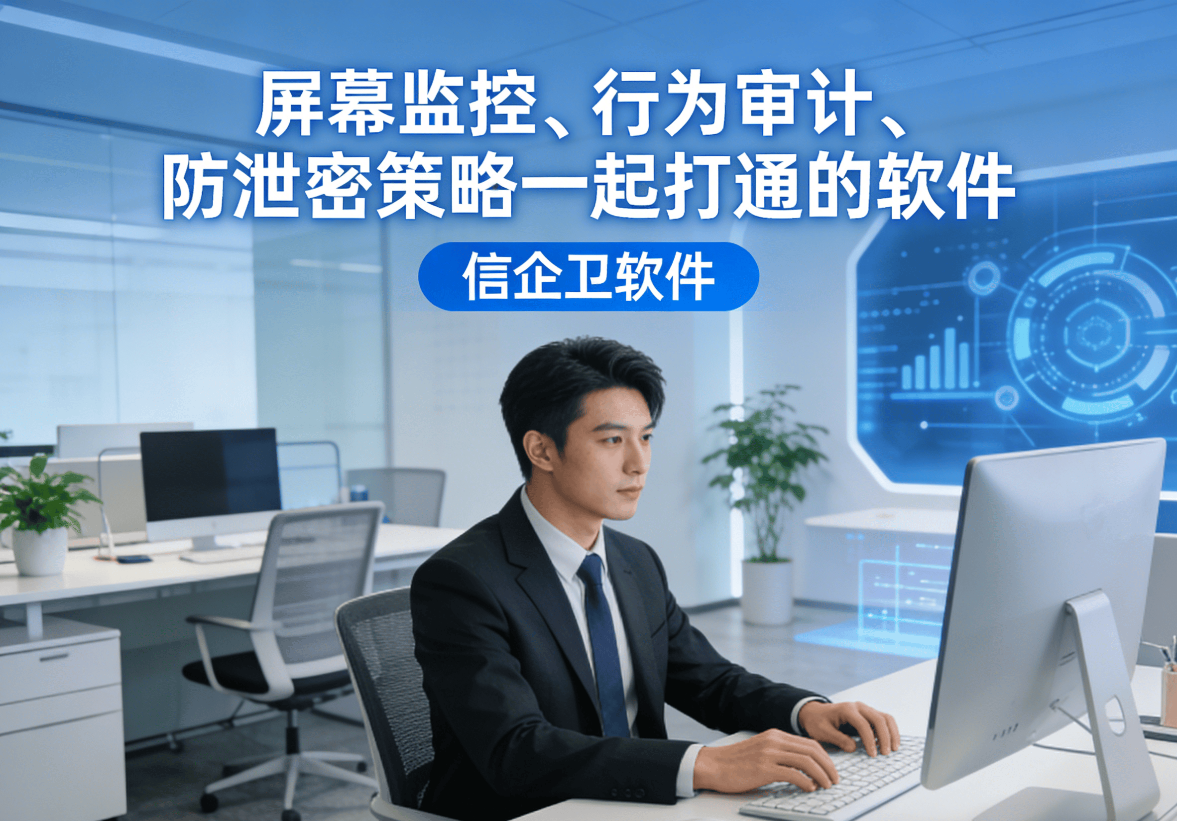 企业电脑监控软件合集，6款屏幕监控与防泄密一体化方案，规则可控