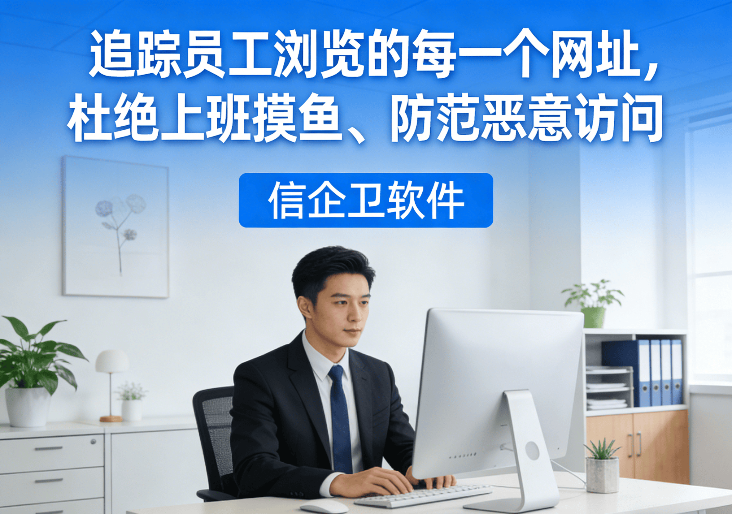 员工网址记录用什么软件管理，一招让企业风险降90%，防范恶意访问