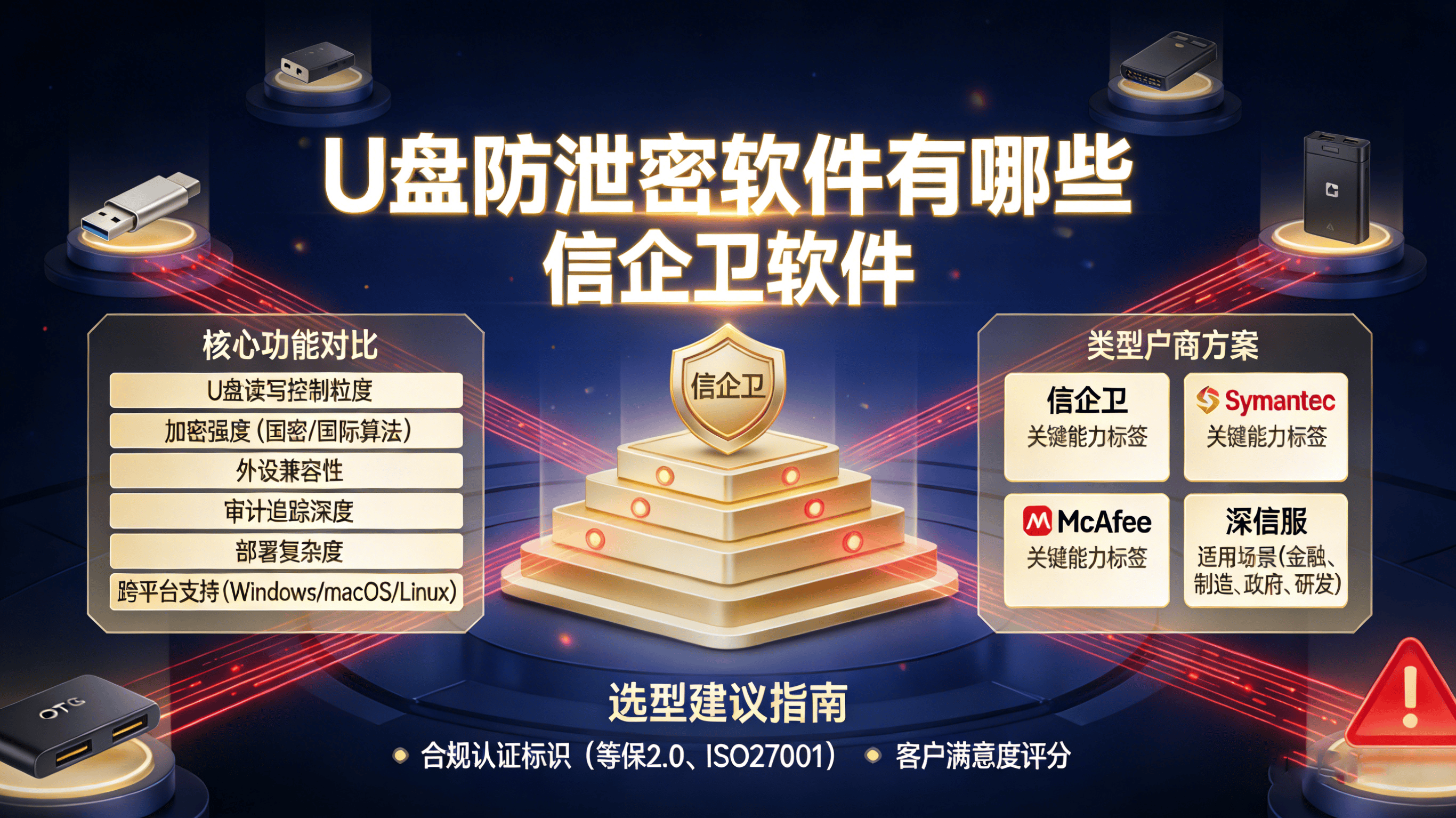U盘防泄密软件有哪些？2026年3款热门工具功能与安全性分析