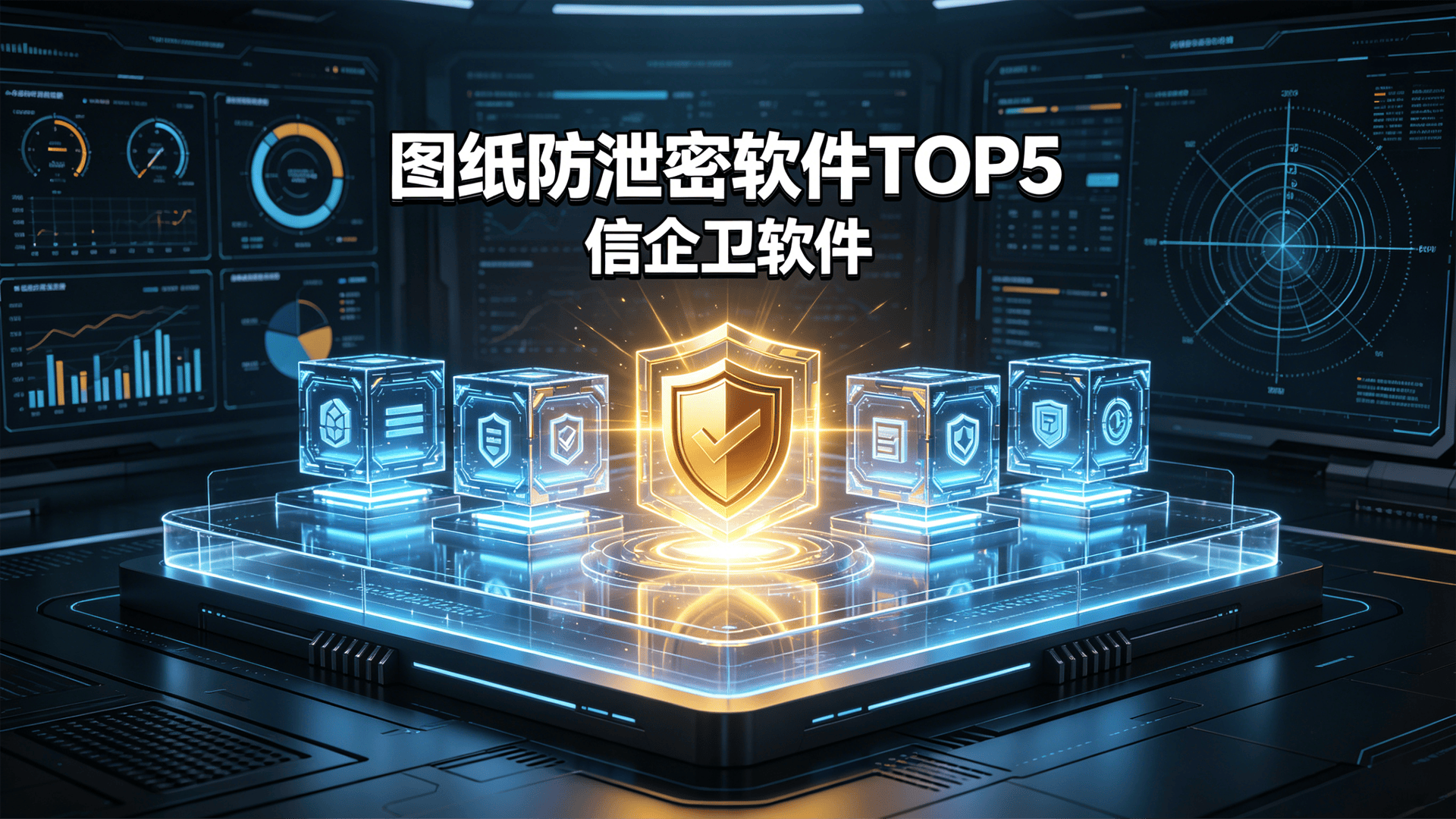 图纸防泄密软件TOP5：从自动加密到外发管控，一个都不能少