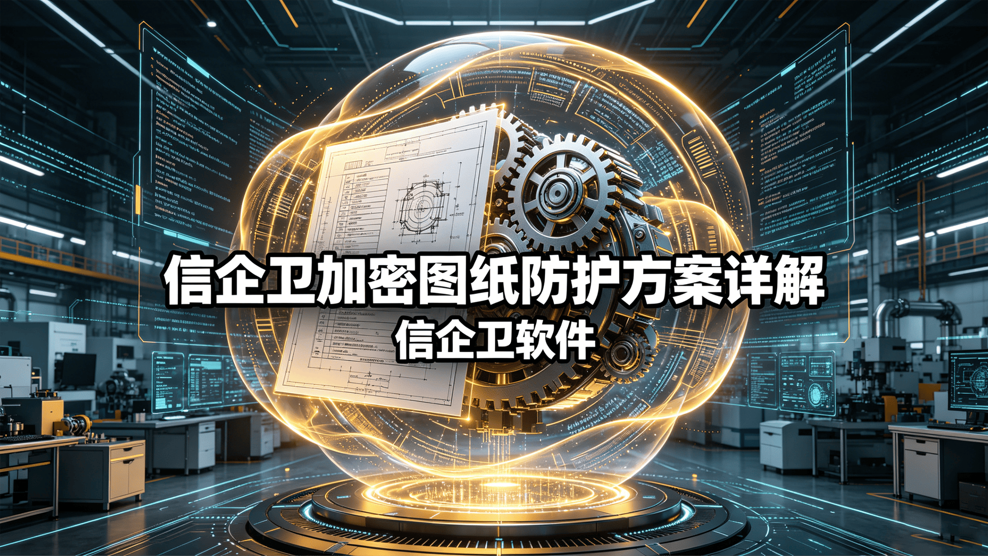 告别图纸泄密！信企卫加密图纸防护方案详解