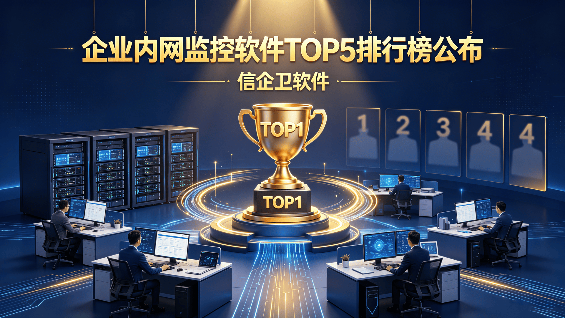 企业内网监控软件TOP5排行榜公布！上网行为审计选这几款，包不踩雷