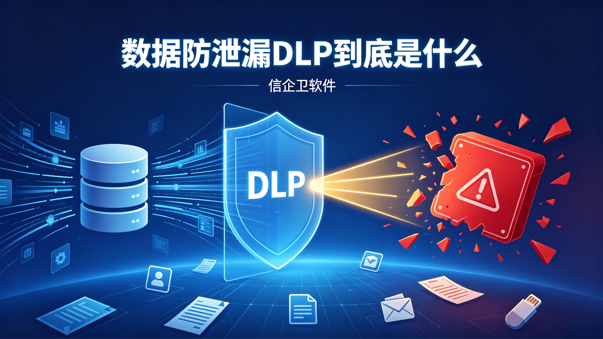 数据防泄漏DLP到底是什么？信企卫防泄密软件有哪些功能