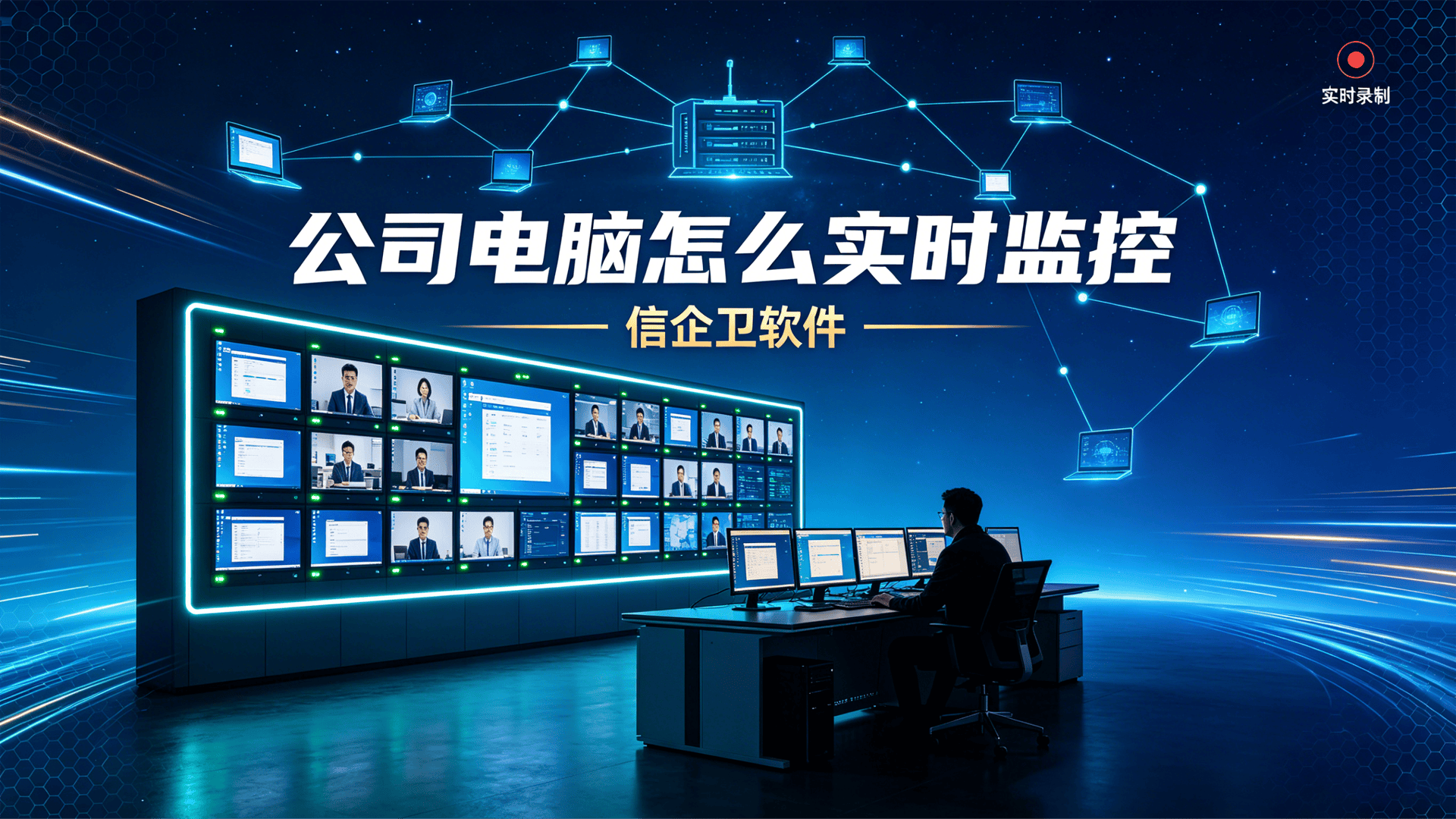 公司电脑怎么实时监控？3个简单有效的方法，新手一看就会！