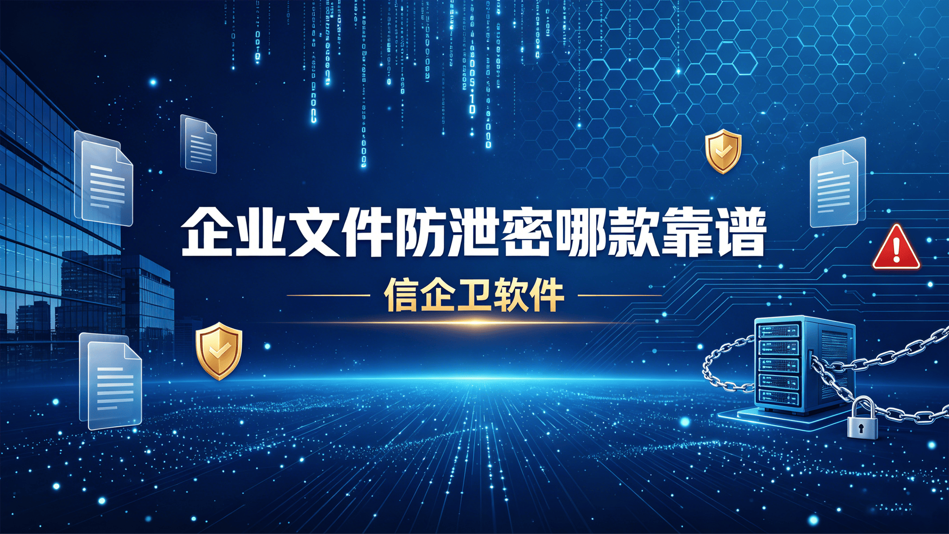 企业文件防泄密哪款靠谱？2026年5款黑马级软件深度测评推荐