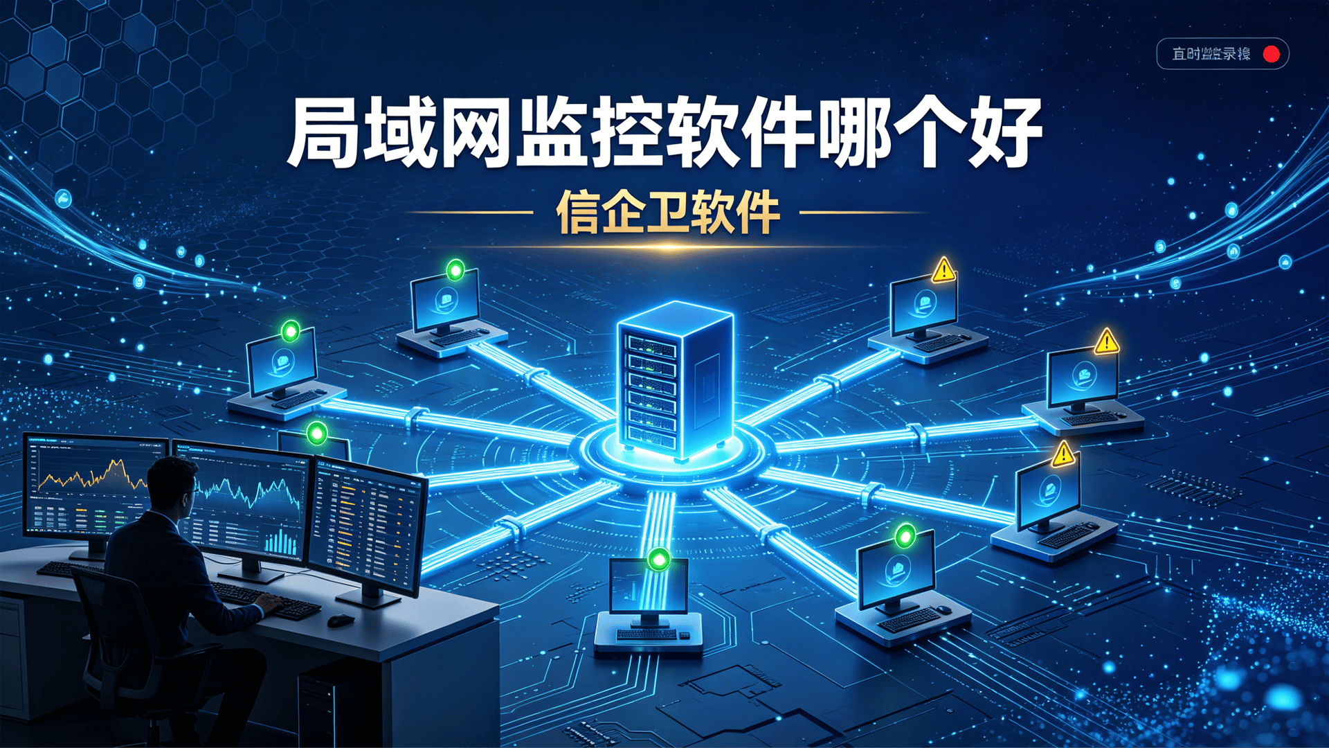 局域网监控软件哪个好？信企卫监控系统最新5个功能拆解，个个都能打！