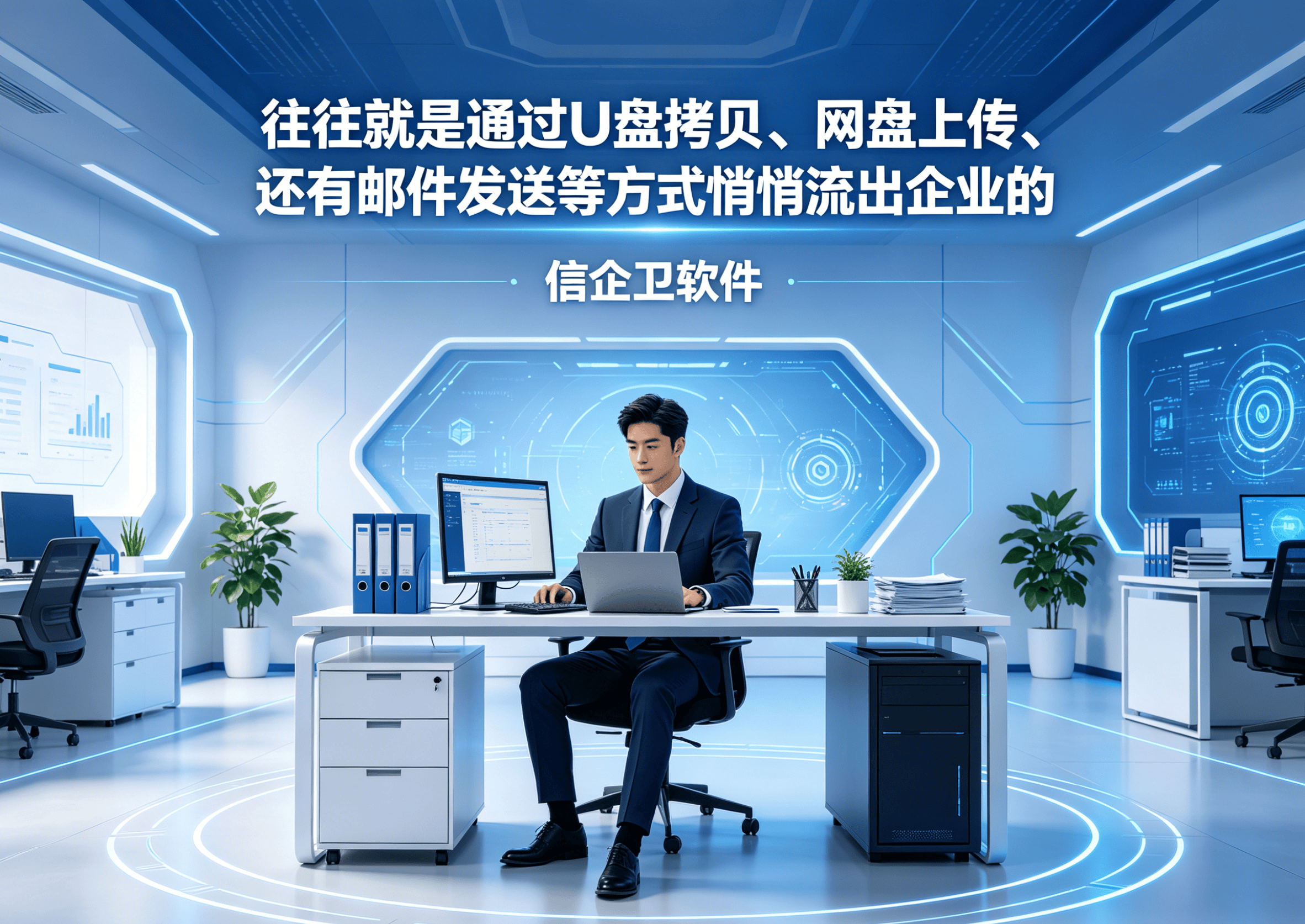 企业数据安全告急！6款防泄密软件测评，禁止U盘+加密双保障