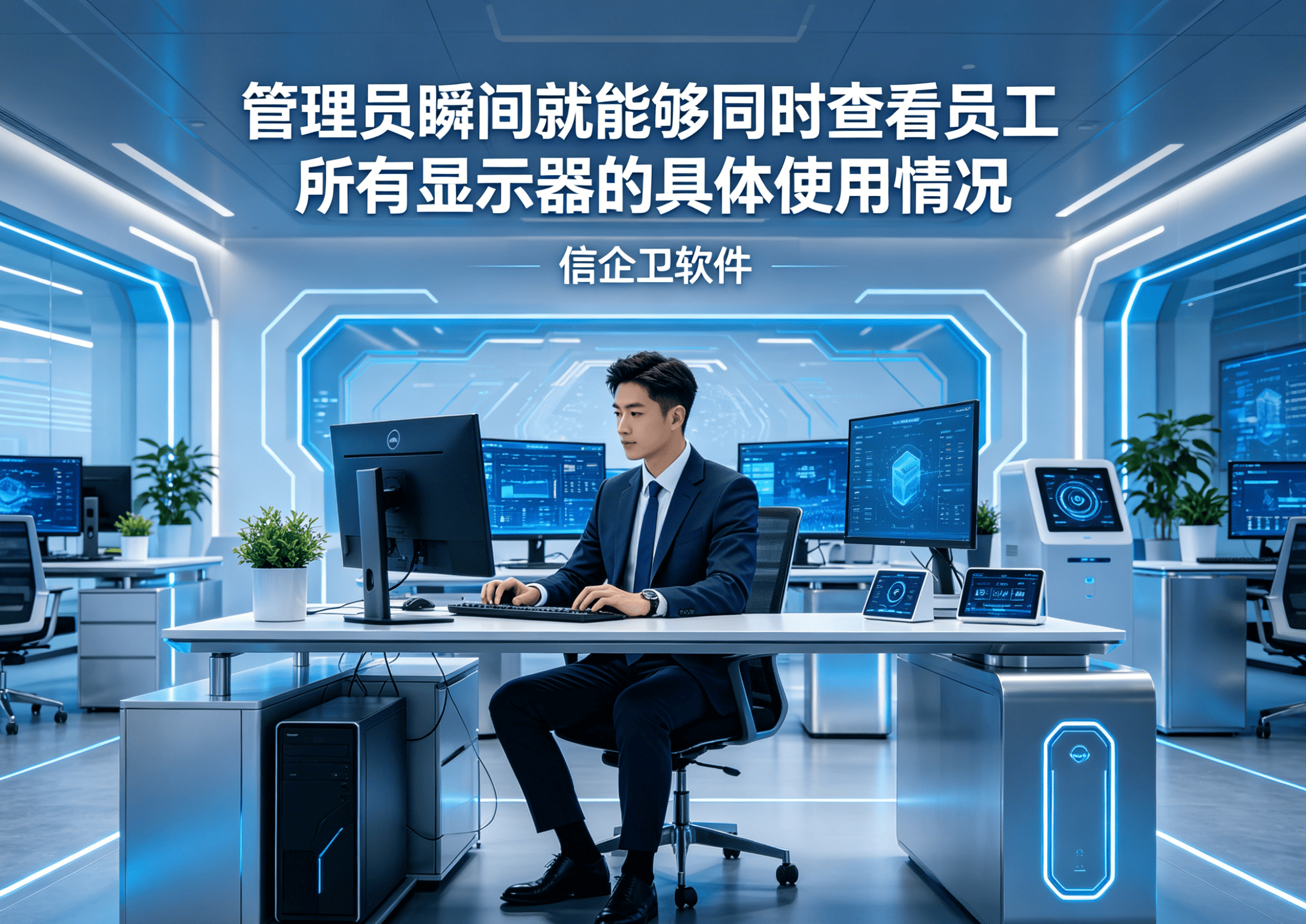 员工上网摸鱼泄密？5款审计电脑监控软件对比，多屏监控功能太实