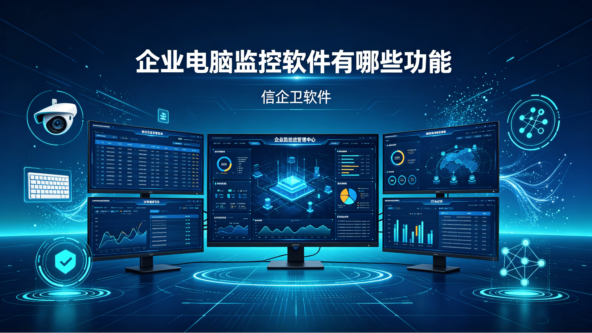 企业电脑监控软件有哪些功能？信企卫电控系统八大功能详解，最新