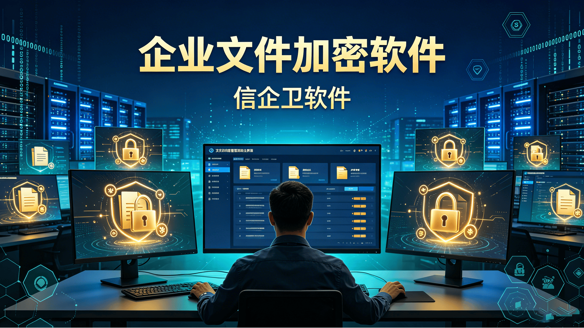 企业文件加密软件？数据防泄密系统加密文件和权限管理，保护核心