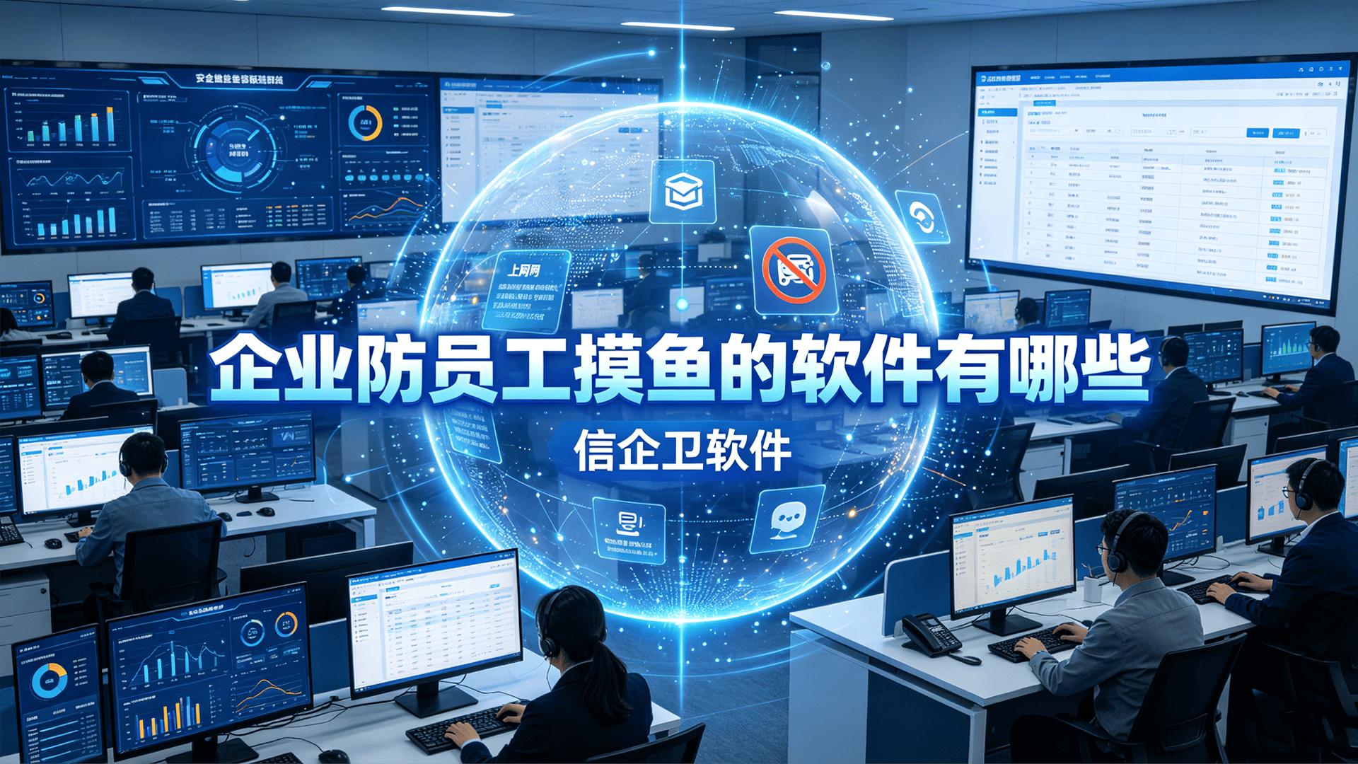 企业防员工摸鱼的软件有哪些？盘点五款主流防摸鱼软件，管理必备