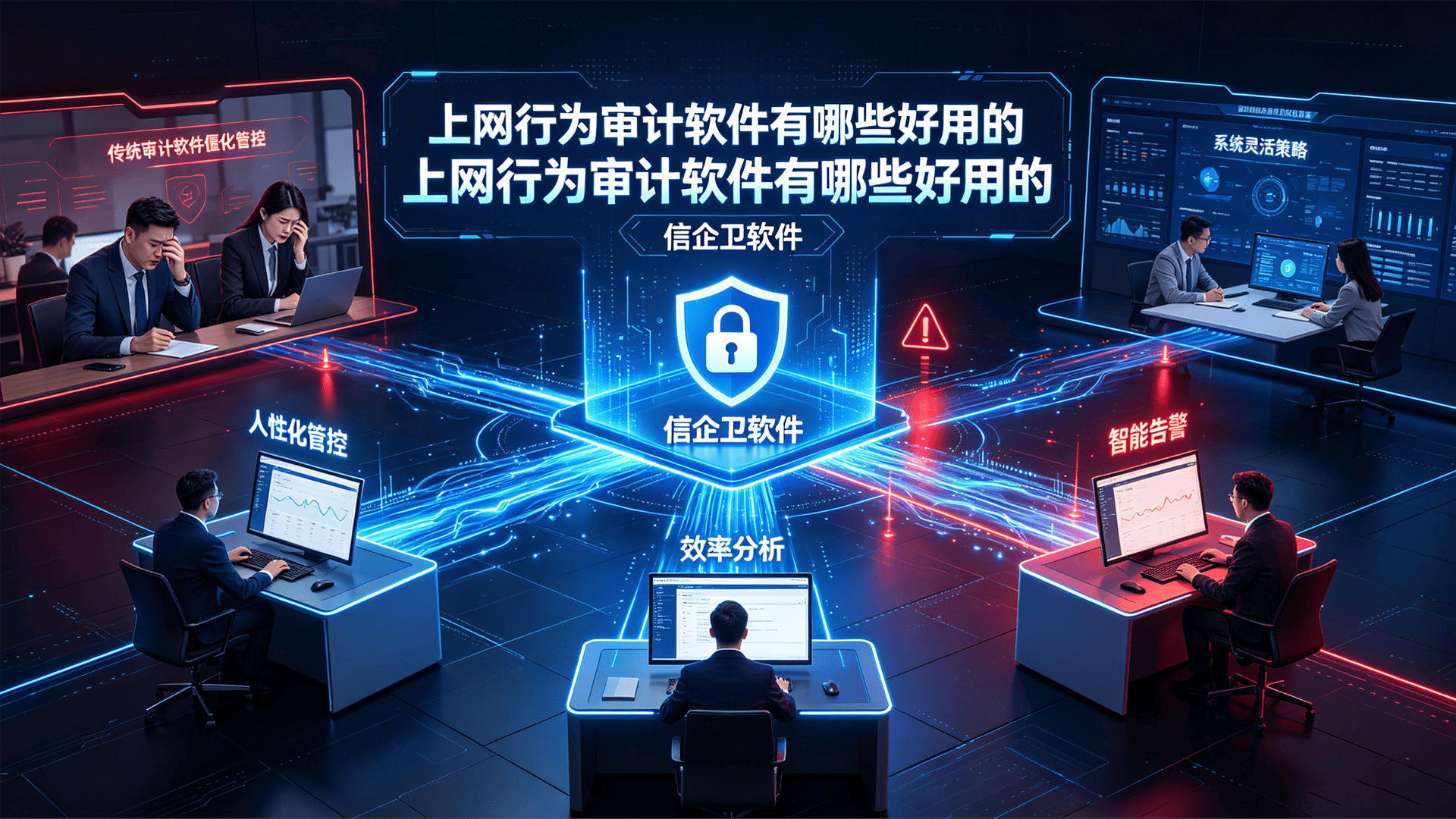 上网行为审计软件有哪些好用的？安利 4 款好用的行为审计系统