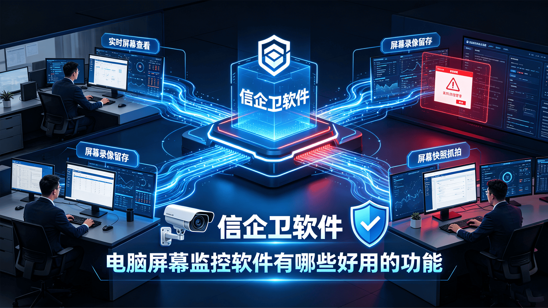 电脑屏幕监控软件有哪些好用的功能？五款宝藏级电脑屏幕监控软件