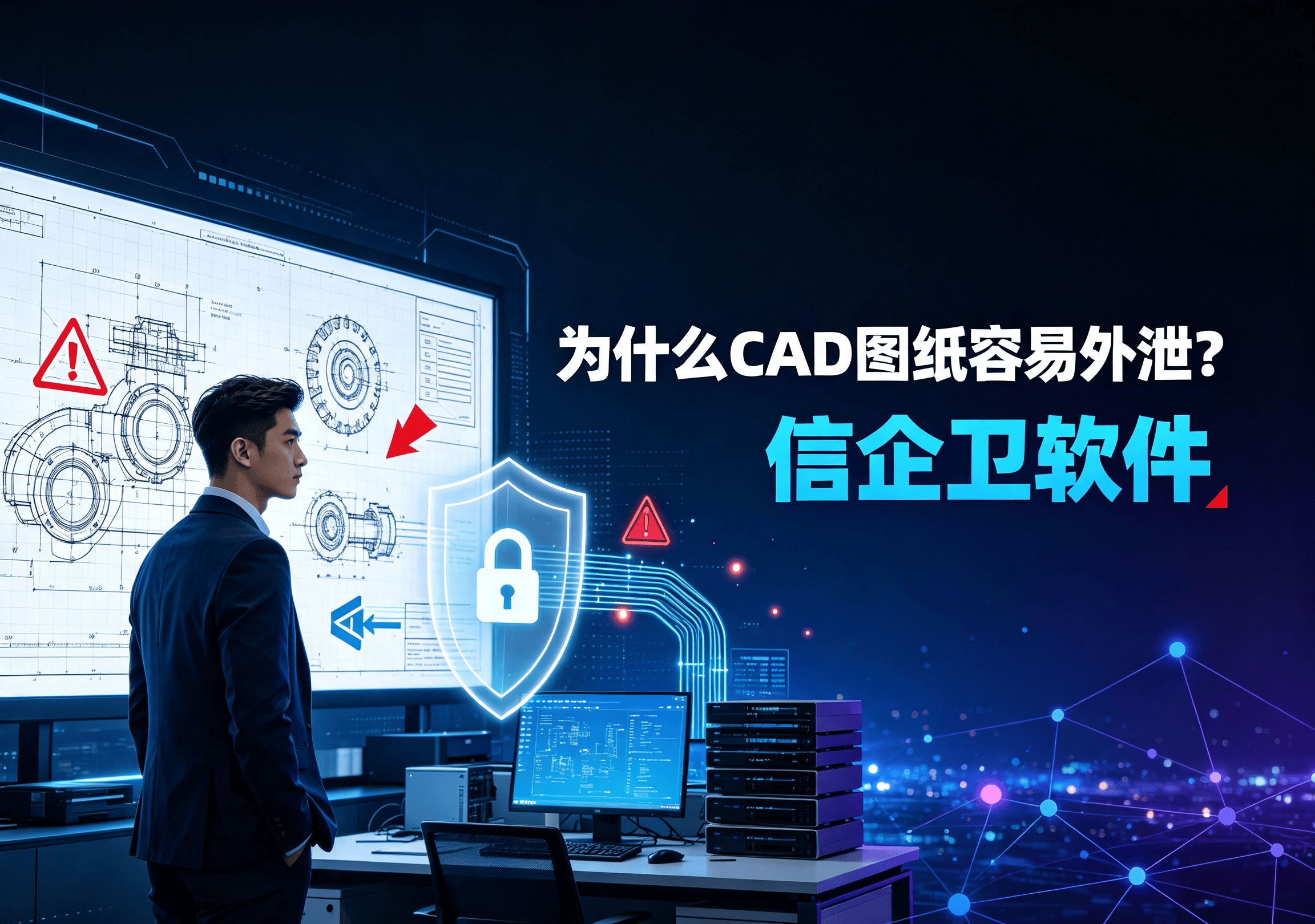 CAD文件容易外泄怎么办？文件加密图纸保护技巧来了！设计行业