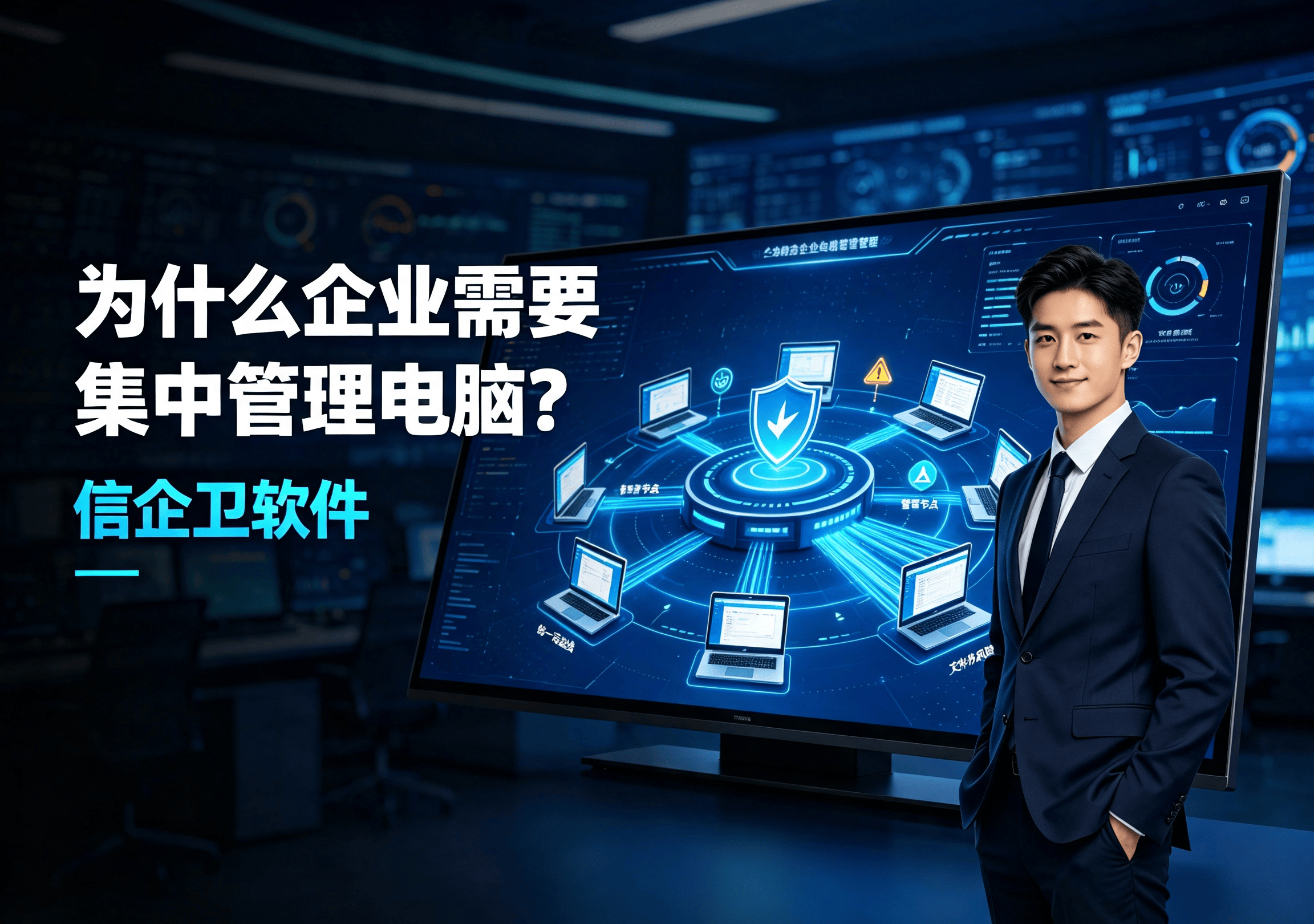公司多台电脑如何集中管理？电脑监控软件功能揭秘！企业部署经验