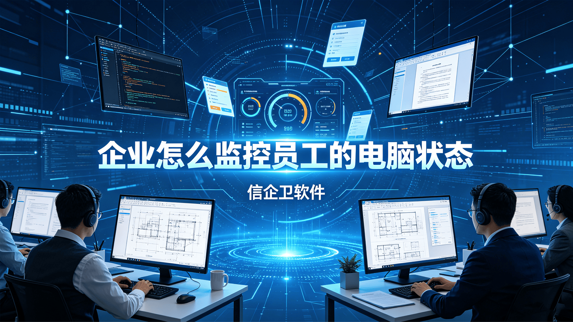 企业怎么监控员工的电脑状态？精心整理四个监控员工电脑的方法，