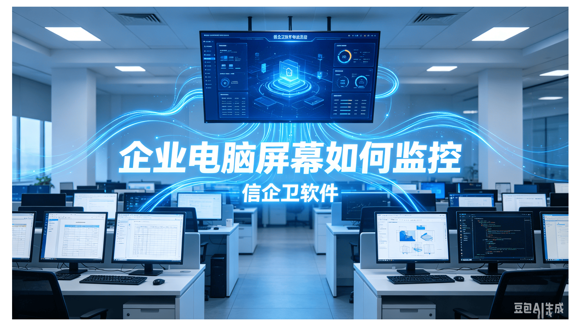 企业电脑屏幕如何监控？信企卫软件六个企业电脑屏幕监控解决方案