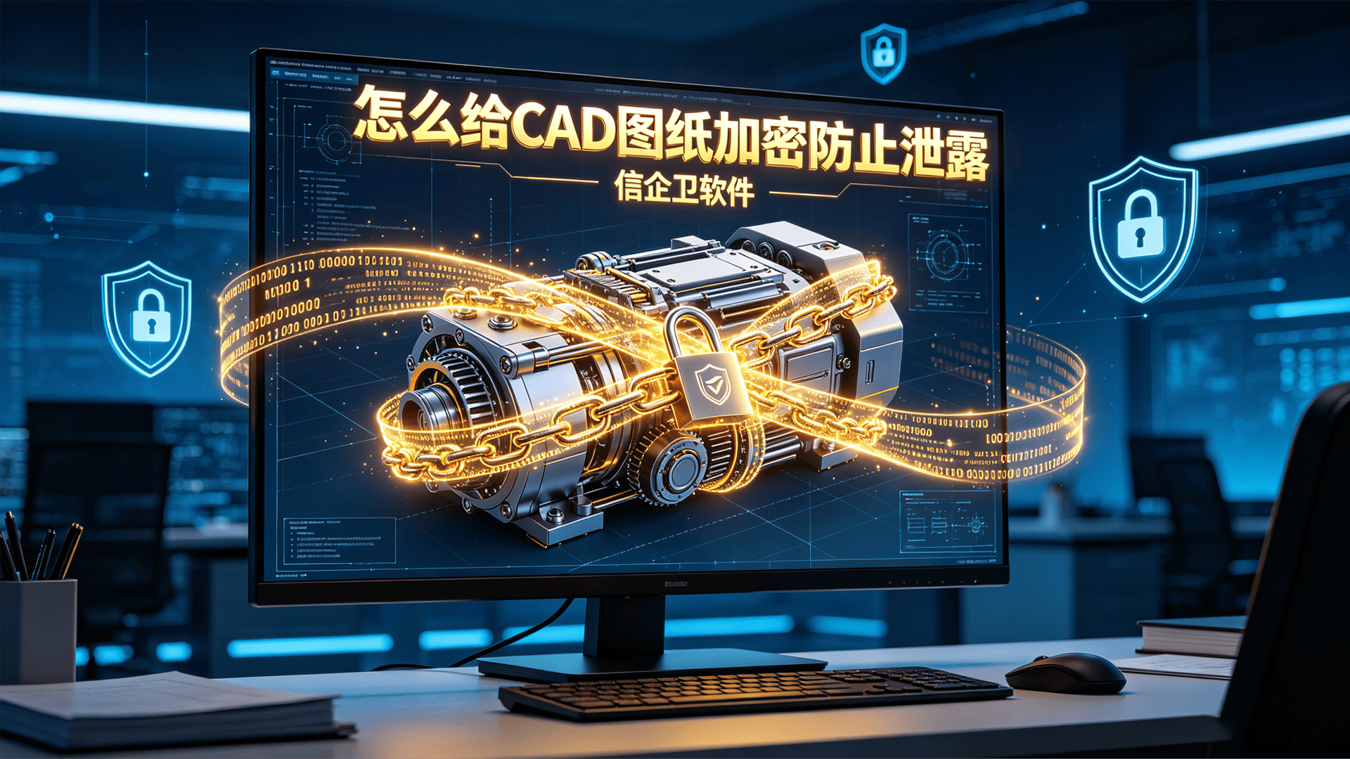 怎么给CAD图纸加密防止泄露？6款实用的CAD图纸加密软件推荐，防止图纸泄密