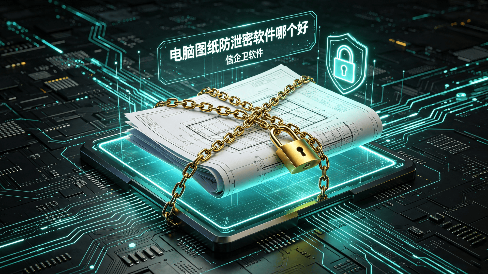 电脑图纸防泄密软件哪个好？五款主流的图纸防泄密软件分享，防止泄密