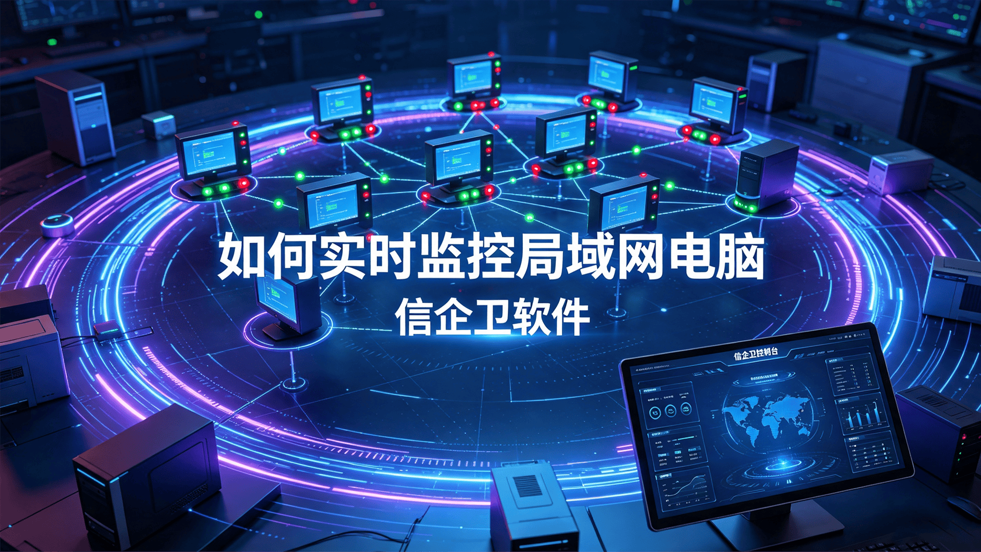 如何实时监控局域网电脑行为状态？分享六款屏幕监控软件解决方案