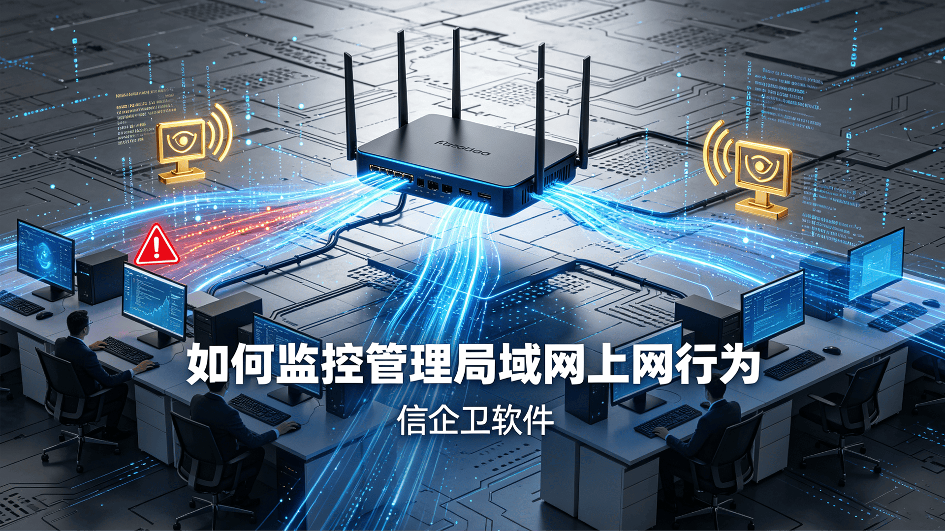 如何监控管理局域网上网行为？分享6款好用的局域网监控管理工具