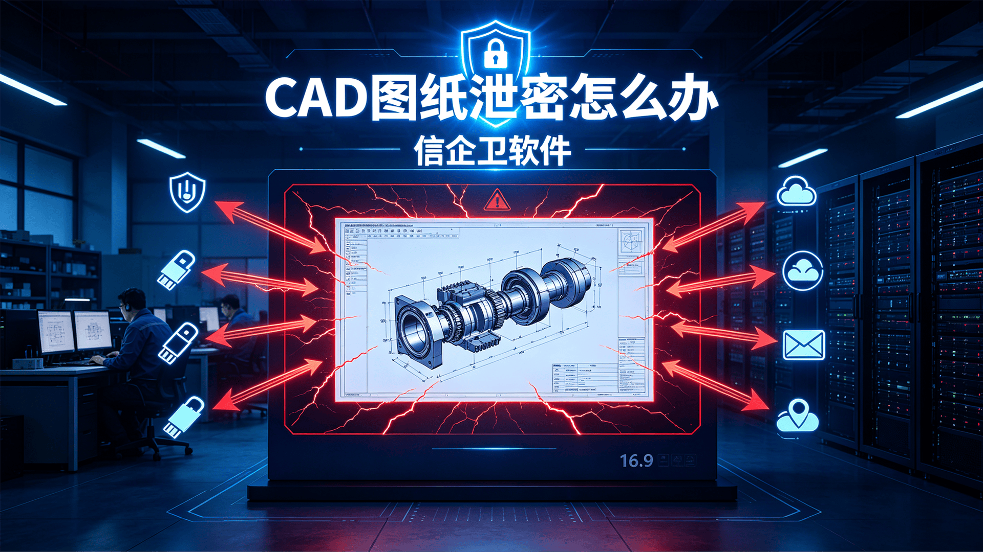 CAD图纸泄密怎么办？推荐六个图纸防泄密的小技巧，防止图纸文件泄密