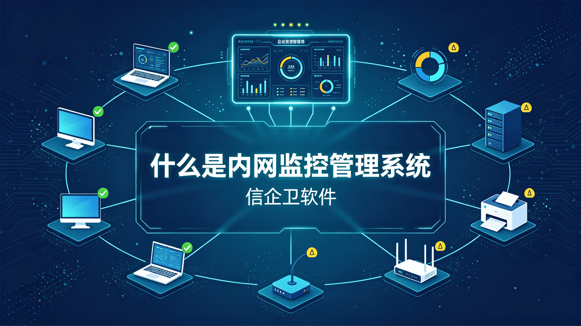 什么是内网监控管理系统？信企卫软件5个内网监控管理功能分享，
