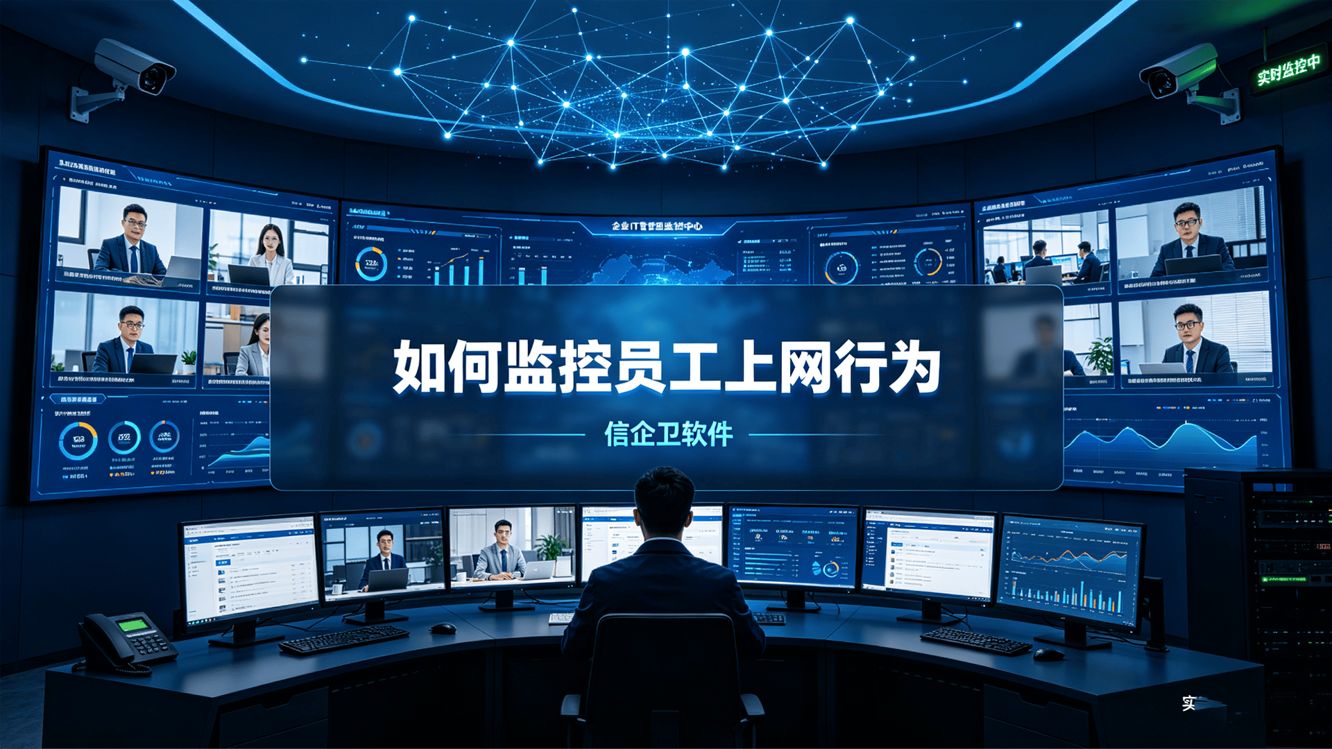 如何监控员工上网行为？信企卫软件6个员工上网行为监控方法分享