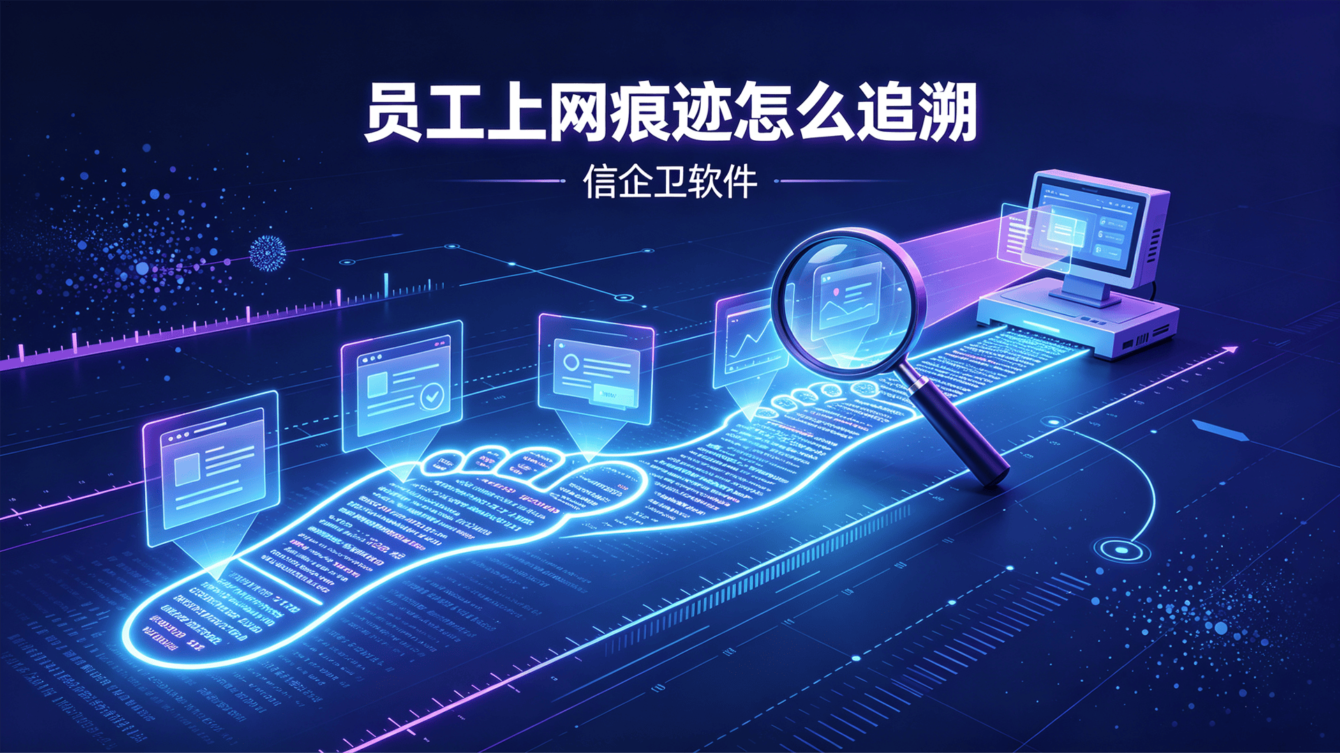 员工上网痕迹怎么追溯？信企卫软件5个网址记录审计解决方案分享