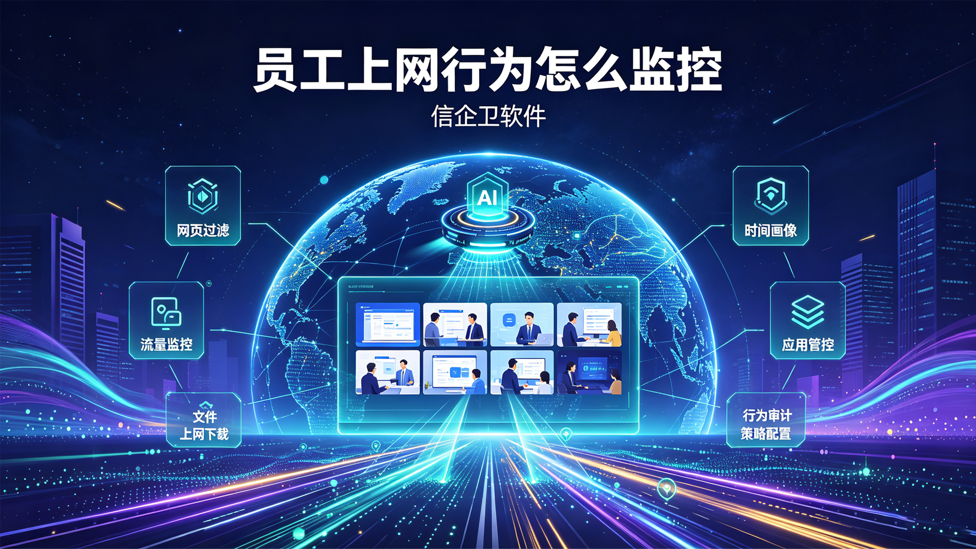 员工上网行为怎么监控？分享五种上网行为监控方案方法，小白轻松