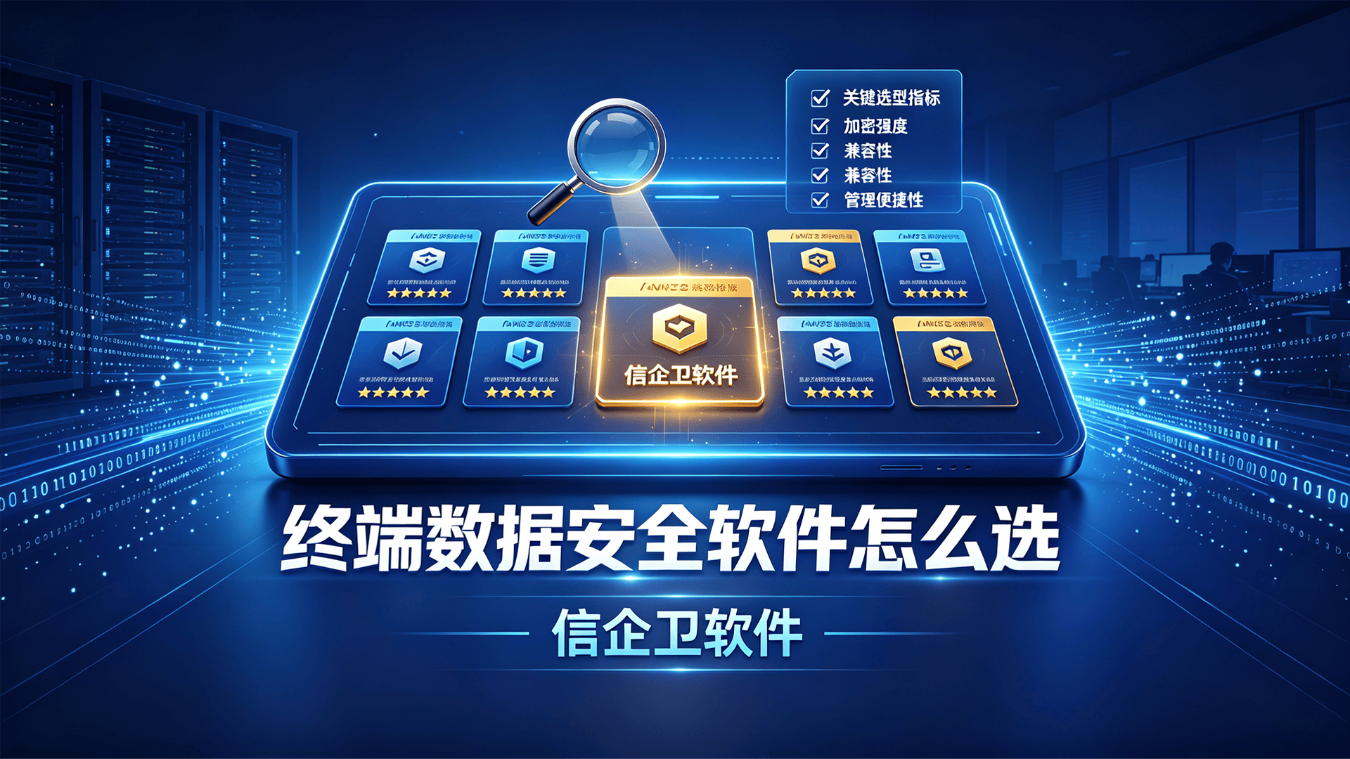 终端数据安全软件怎么选？信企卫终端数据安全管理系统五大方法教程分享，大佬私藏！
