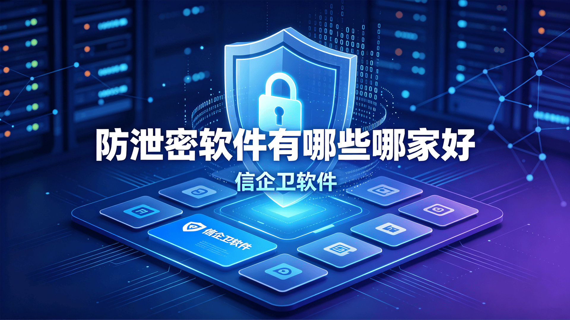 国产防泄密软件有哪些哪家好？推荐5款黑马级国产防泄密软件功能